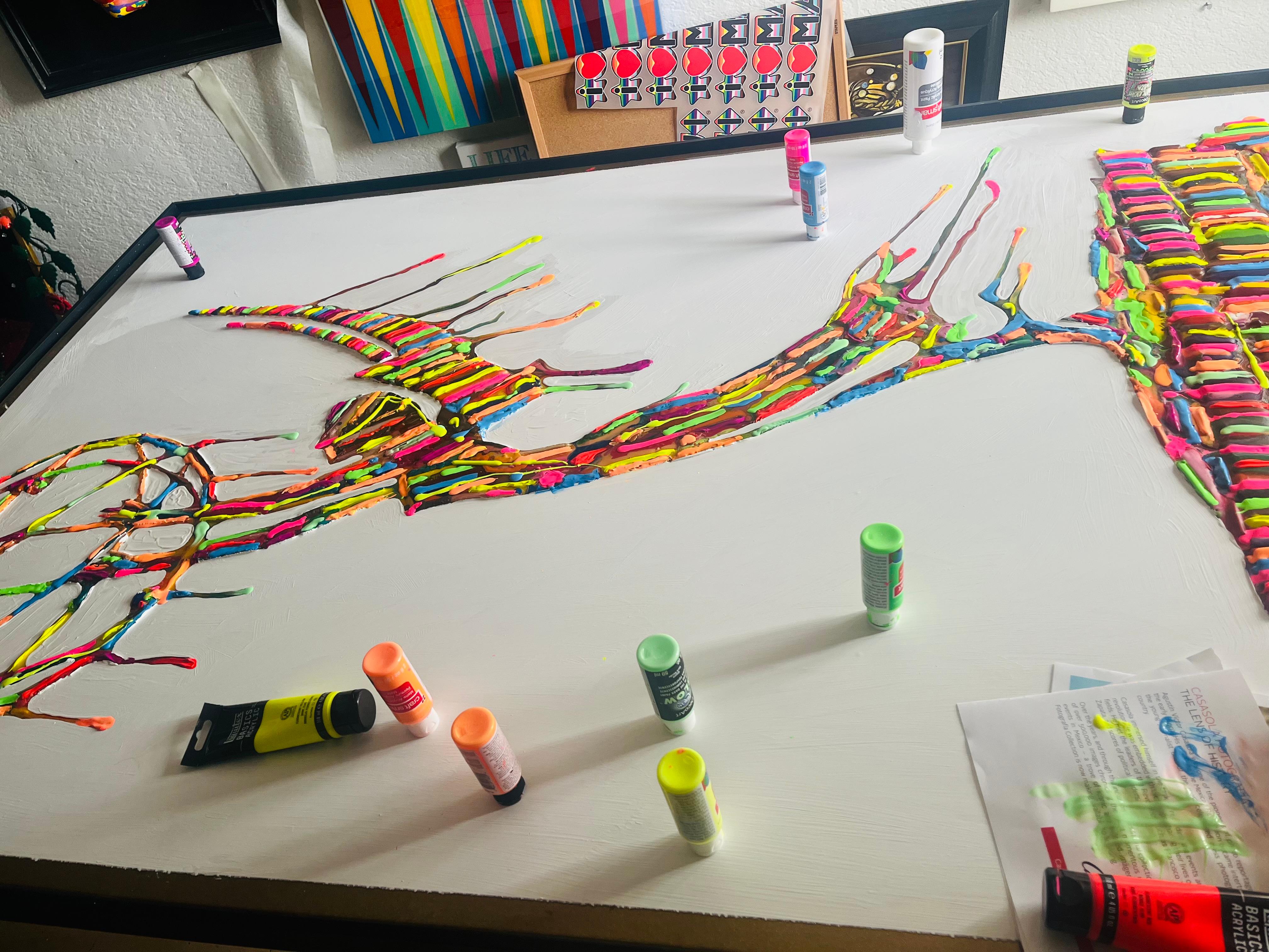 Emmy III encadrée d'origine (œuvre d'art mixte) 1