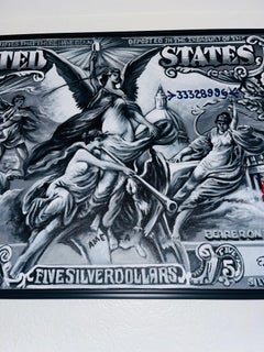 Money Talks II (Original Contemporary and one of a kind Masterpiece)