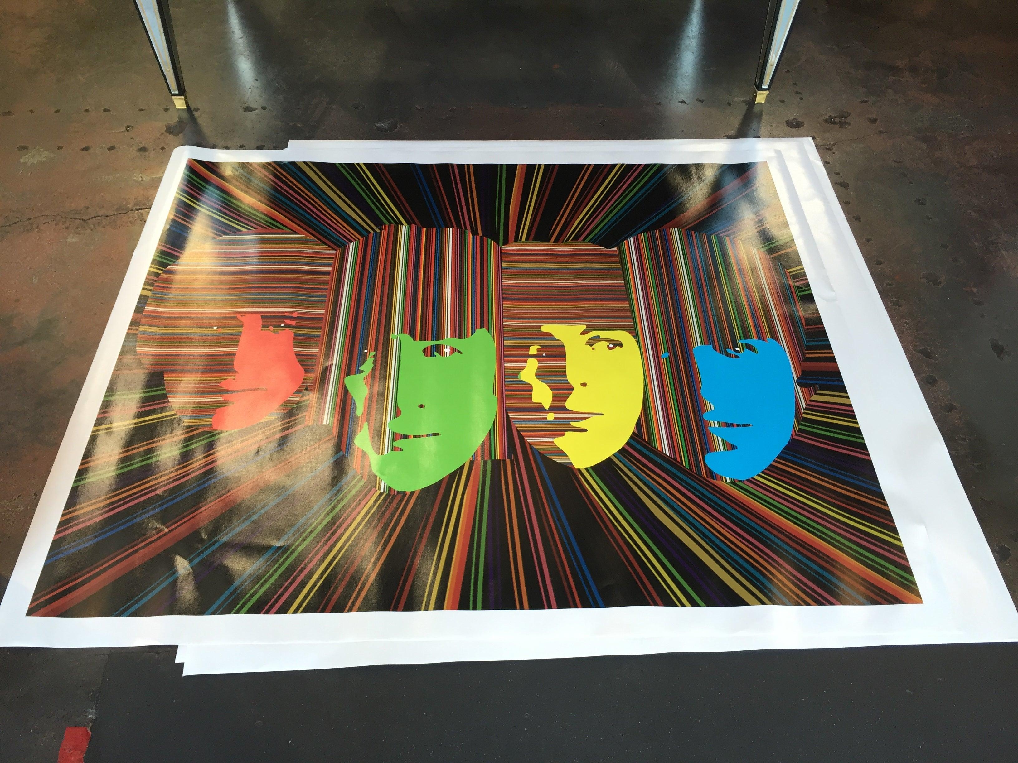 All We Need Is Love I (imprimé en édition limitée) - Print de Mauro Oliveira