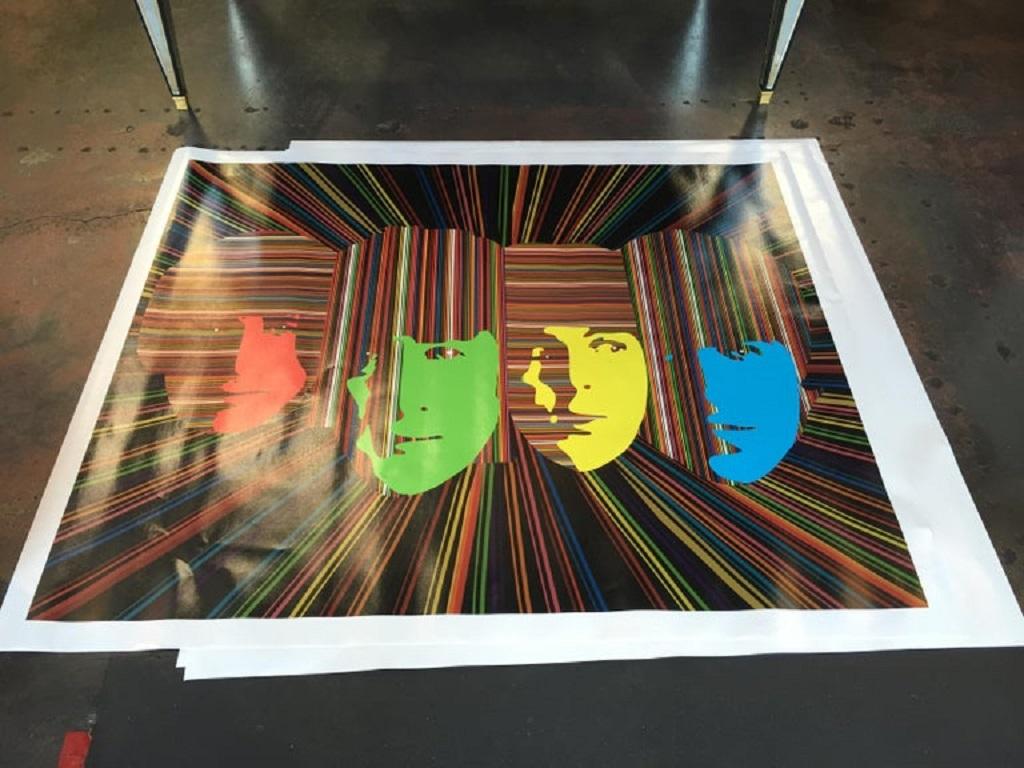 All We Need Is Love I (Limitierte Auflage) (Pop-Art), Print, von Mauro Oliveira