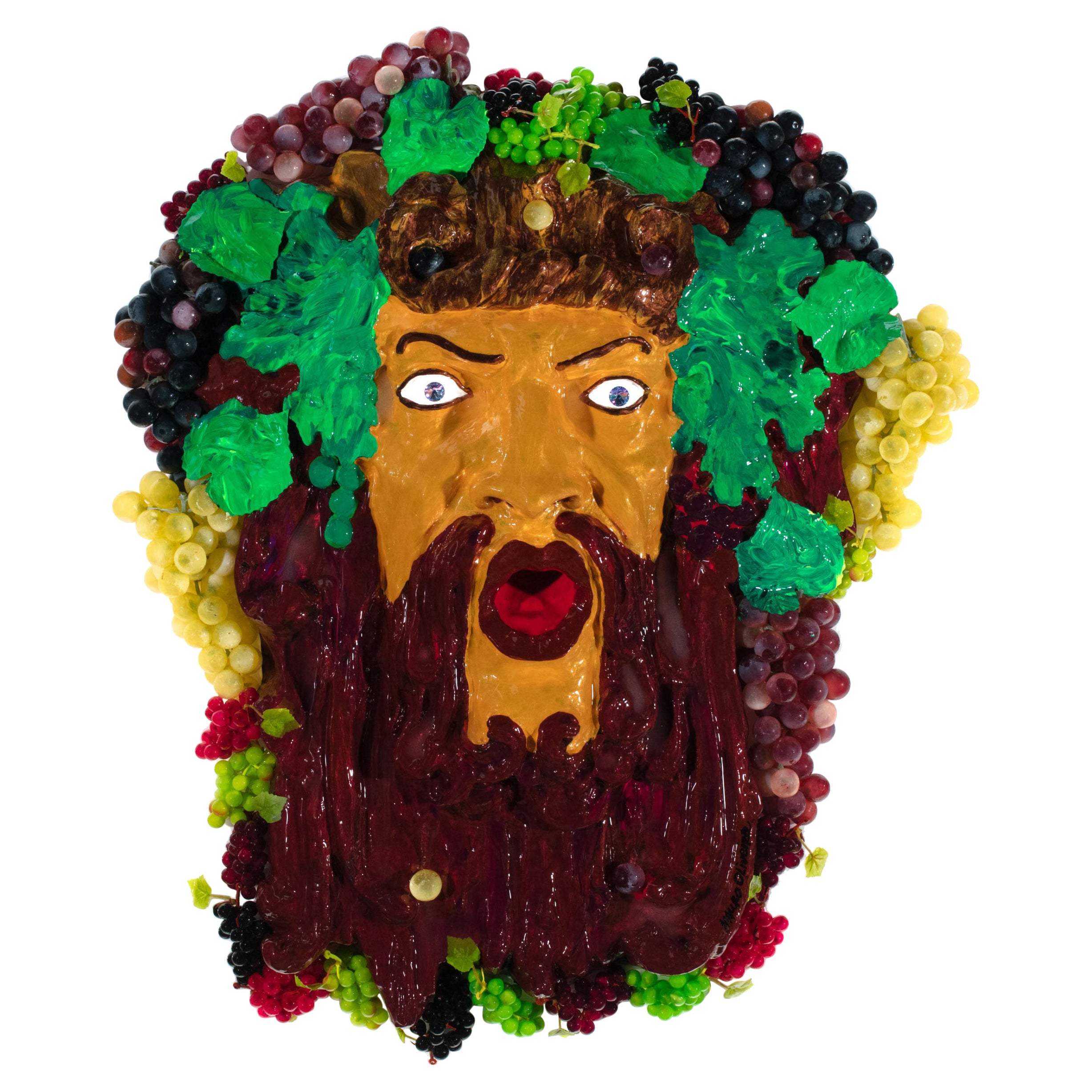 BACCHUS  - GOD OF WINE AND FUNNN (Druck inimitierter Auflage) – Print von Mauro Oliveira
