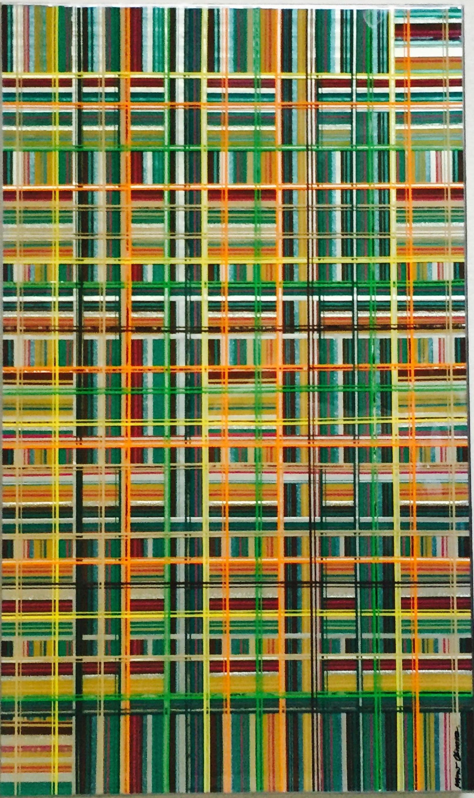Banana Republic (Limited Edition Print) - Gray Abstract Print by Mauro Oliveira