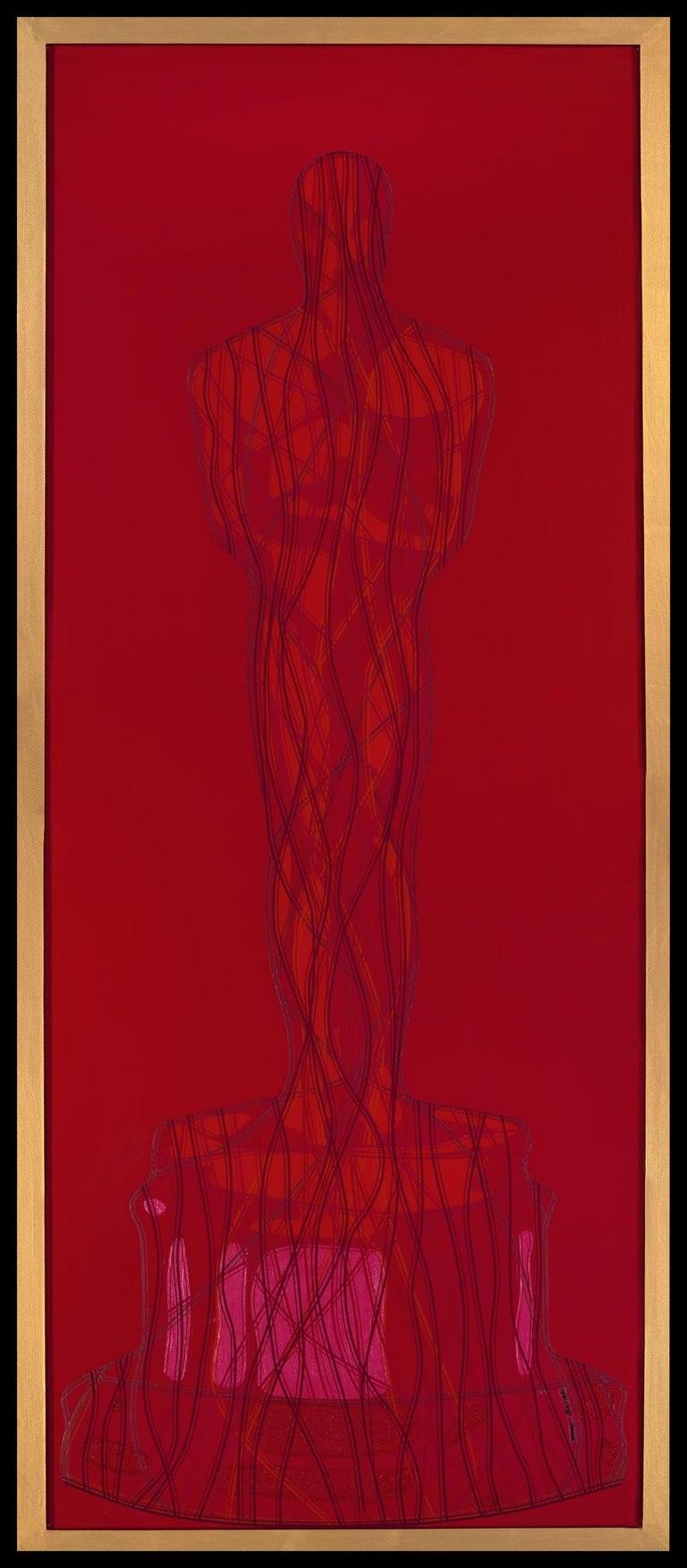 Mauro Oliveira Figurative Print – Bloody Oscar II (Druck in limitierter Auflage)