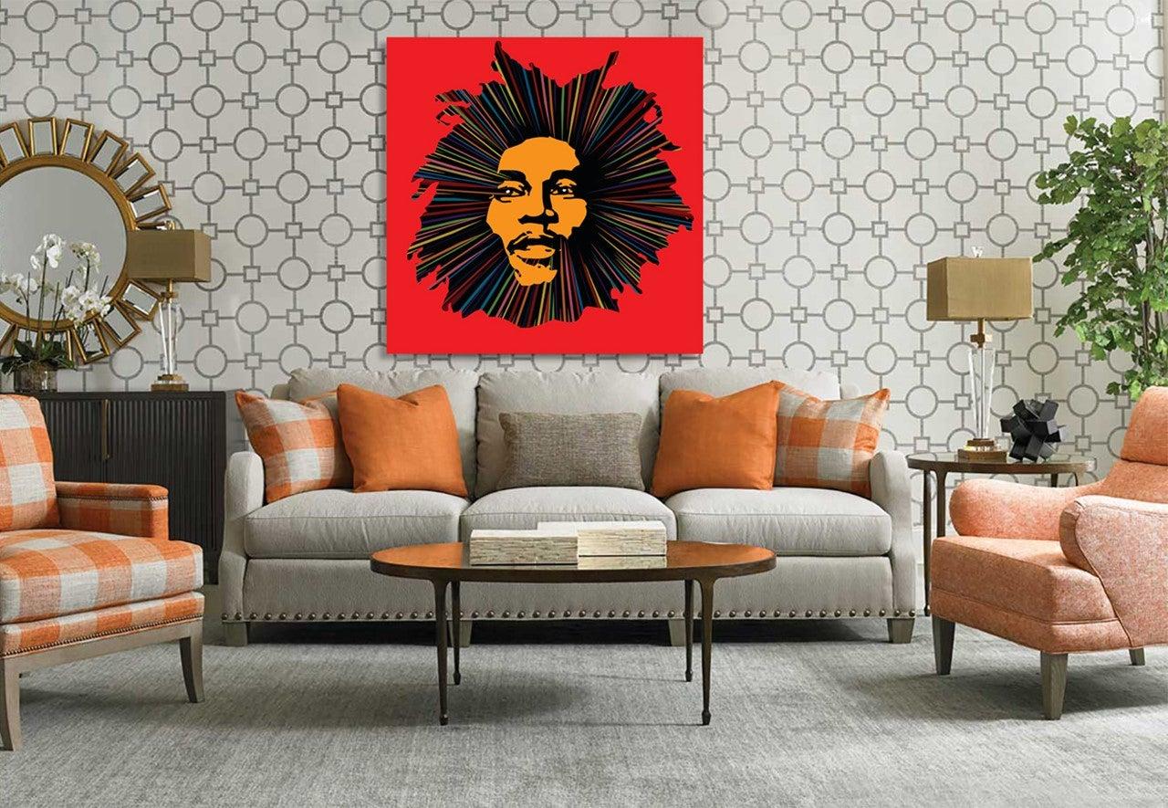               **ANNUAL SUPER SALE UNTIL APRIL 15TH ONLY**
*This Price Won't Be Repeated Again This Year-Take Advantage Of It*

Celebrating the great Bob Marley in this colorful series by Mauro Oliveira. 

Limited edition of 30 museum quality Giclee