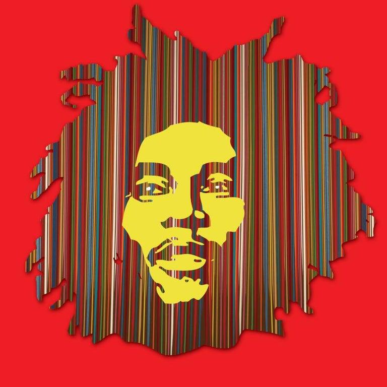 Mauro Oliveira Portrait Print – Bob Marley: This Is Love I (Druck inimitierter Auflage)