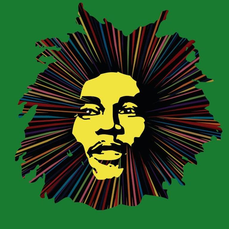 Mauro Oliveira Portrait Print – Bob Marley: This Is Love III (Druck inimitierter Auflage)