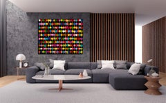 Buntes Napoli Gelato Festival (Druckimitat)