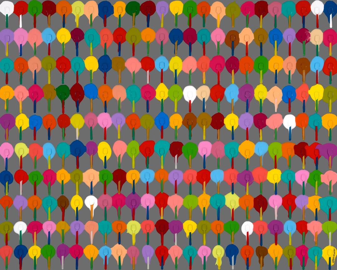**FALL SUPER SALE UNTIL OCT. 13TH - TAKE ADVANTAGE OF IT**

**IMPORTANT** This is a limited edition print on CANVAS - It will arrive rolled inside a tube - The print will look like as the PRIMARY picture**

The Gelato Festival series is a