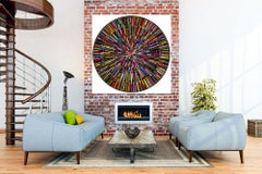 Bunte Regenweide Epicenter I (imitierte Auflage von 30 Drucken – WHITE BACKGROUND)