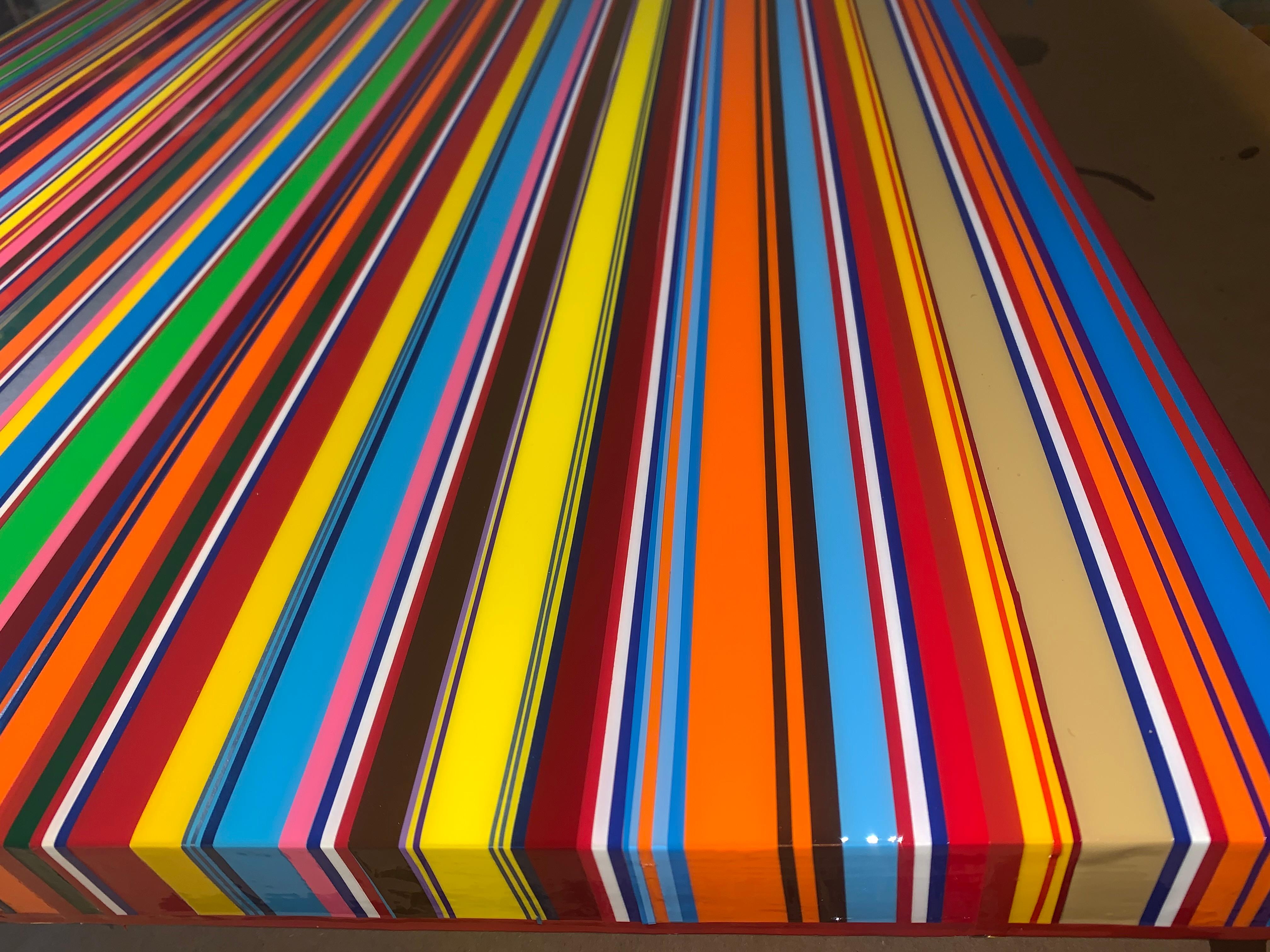 LLUVIA DE ARCO IRIS COLORIDA III (Edición limitada de sólo 30 copias) en venta 1