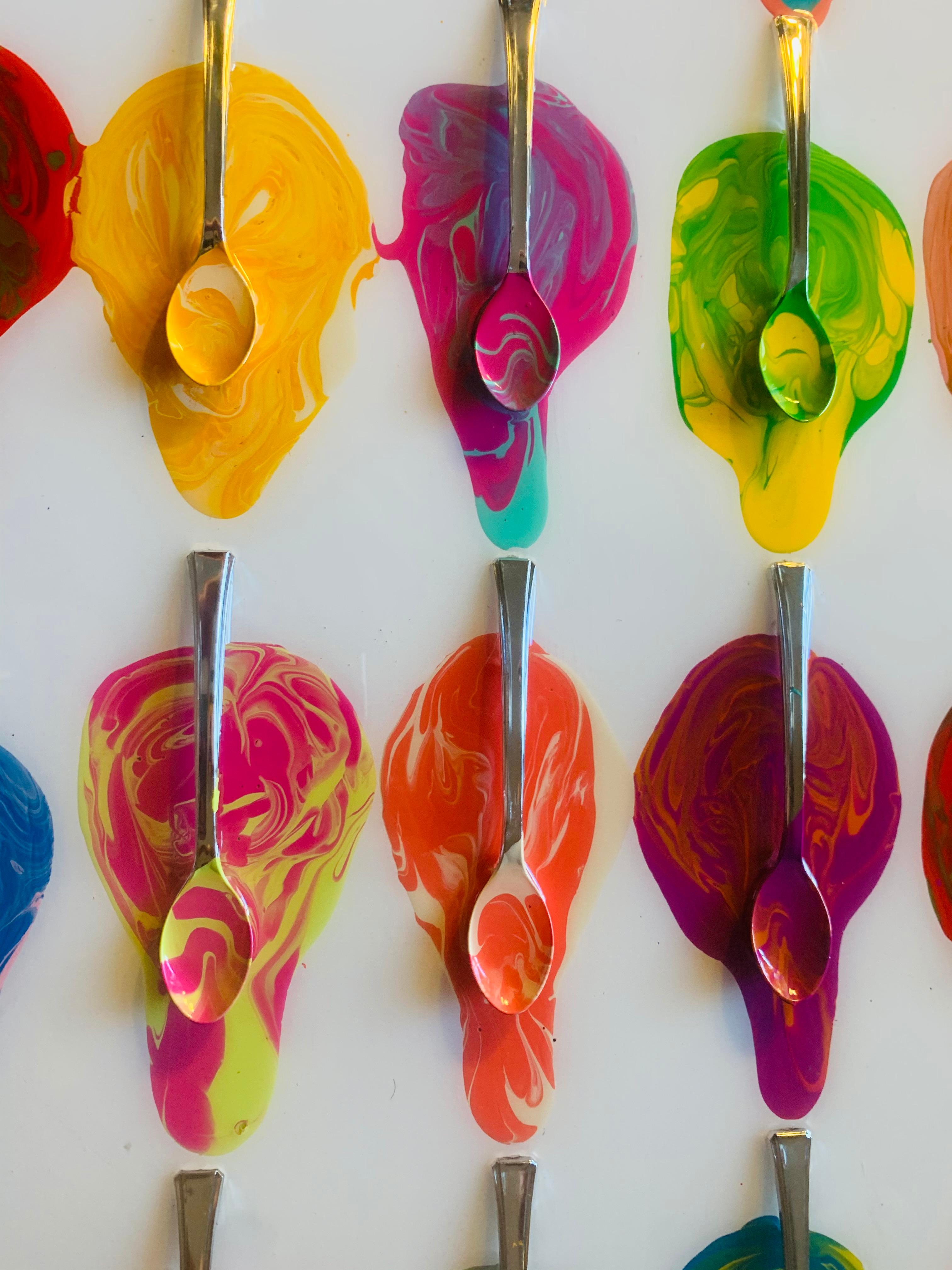 Colorful Rome Tutti Frutti IceCream Tasting Festival (Limited Edition Print) en venta 9