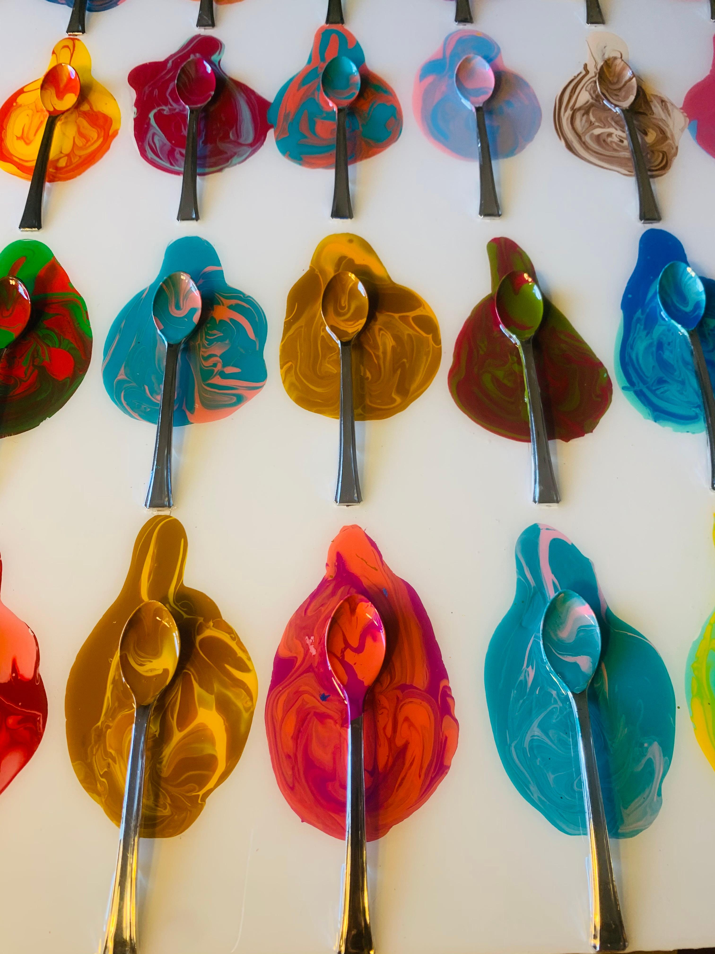 Colorful Rome Tutti Frutti IceCream Tasting Festival (Limited Edition Print) en venta 6