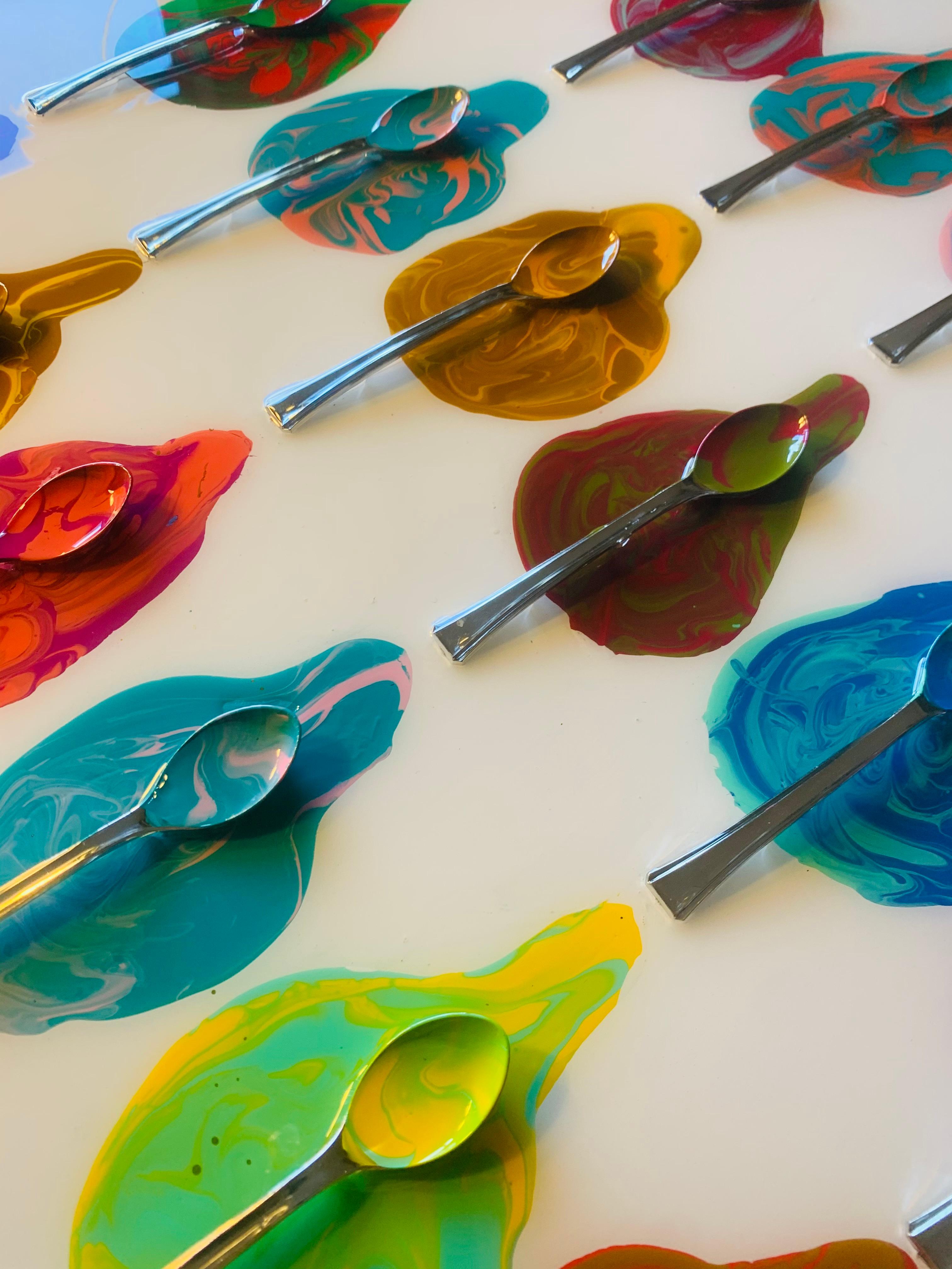 Colorful Rome Tutti Frutti IceCream Tasting Festival (Limited Edition Print) en venta 7