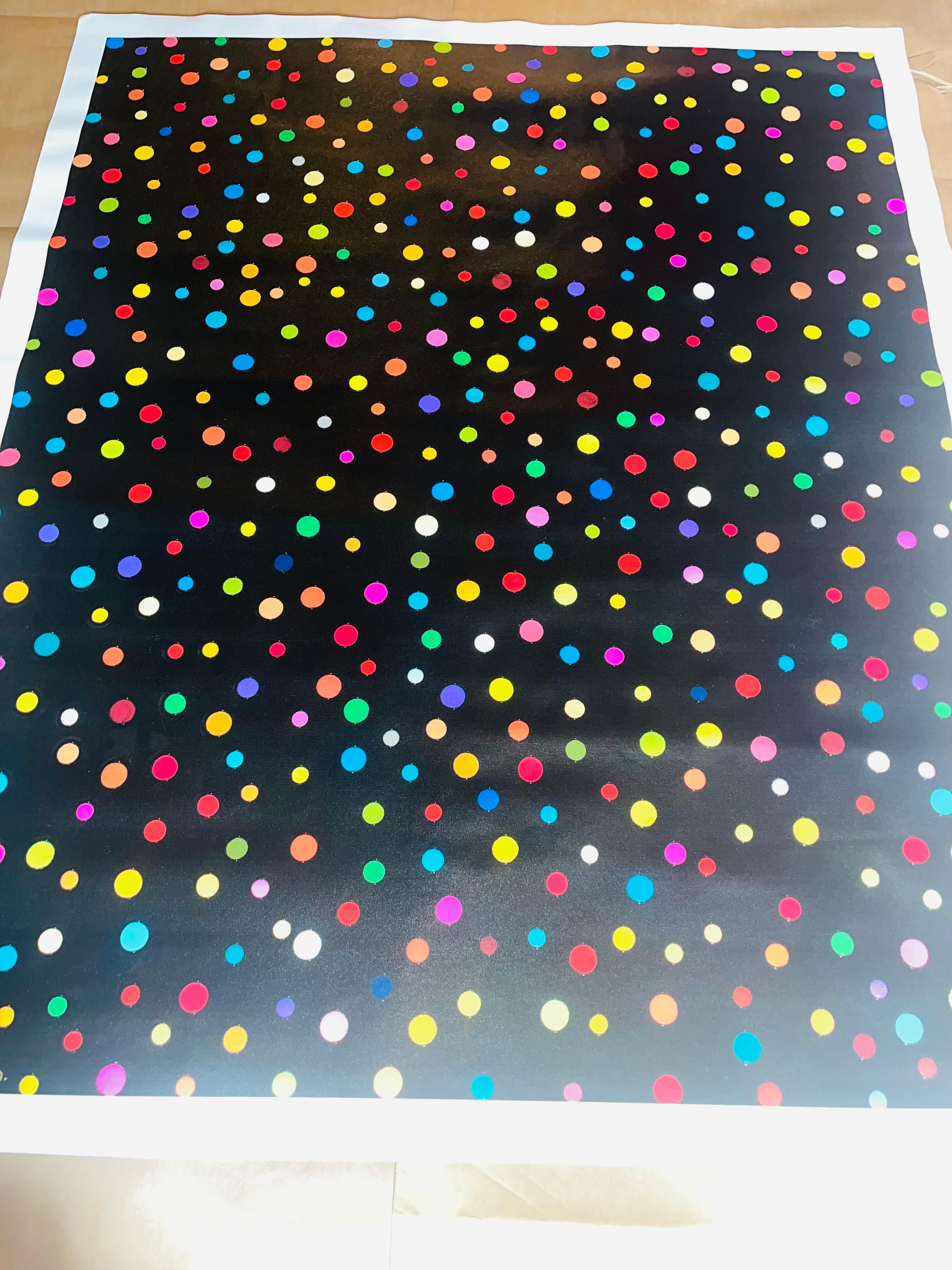 COLORFUL WATERCOLOR FESTIVAL I (Edizione limitata di sole 30 stampe 48X60 - tela) in vendita 3
