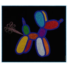 Farting Glitter Balloon Dog I (Limited Edition Print)