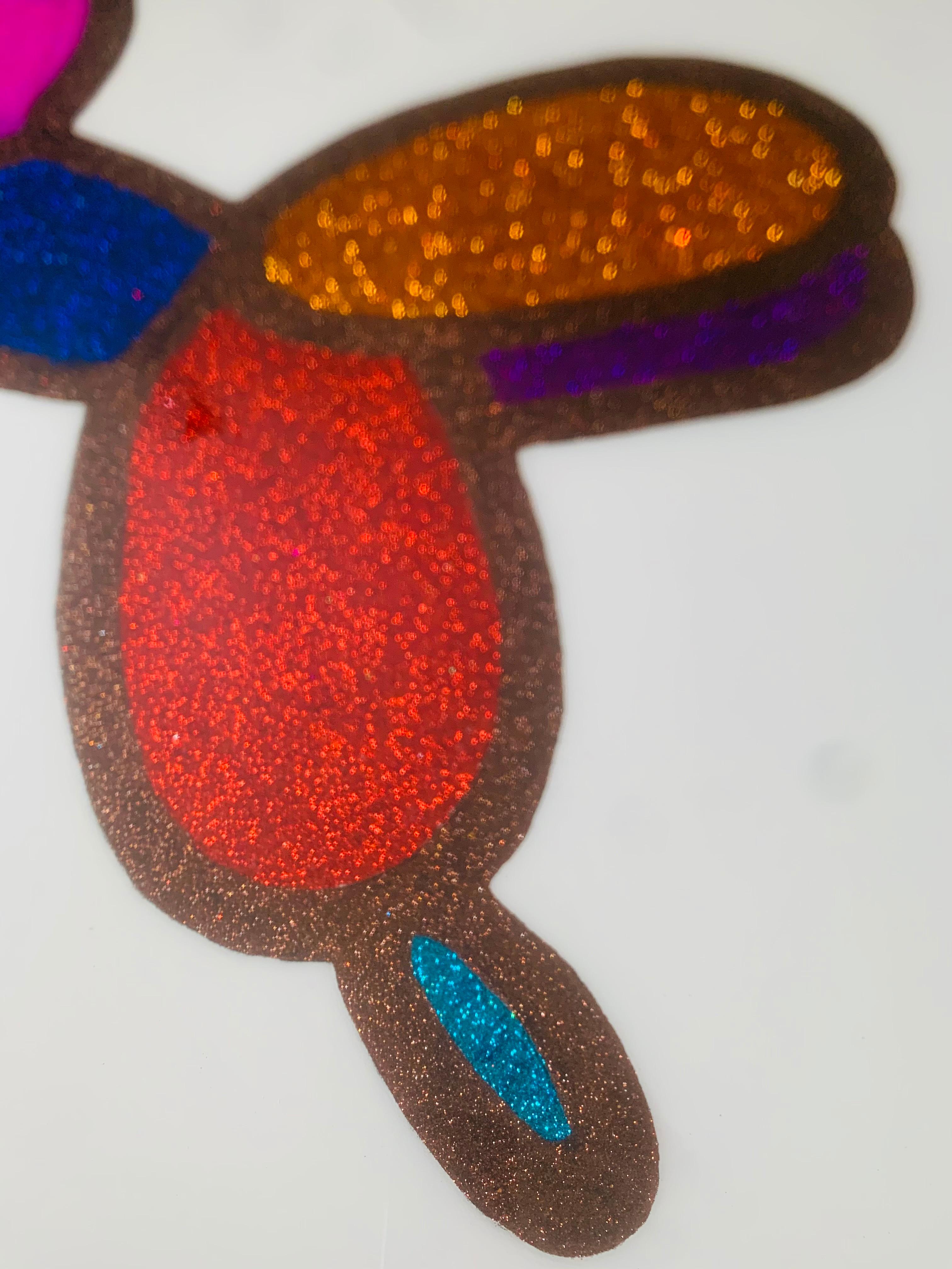 Farting Glitter Balloon Dog II (Limited Edition Of Only 30 Prints) For Sale 7