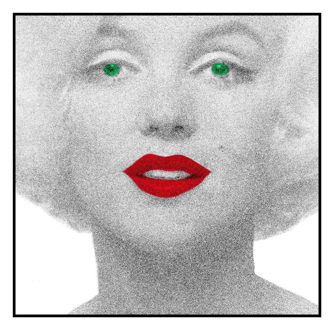 Portrait Print di Mauro Oliveira - Forever Marilyn III - (Stampa in edizione limitata)