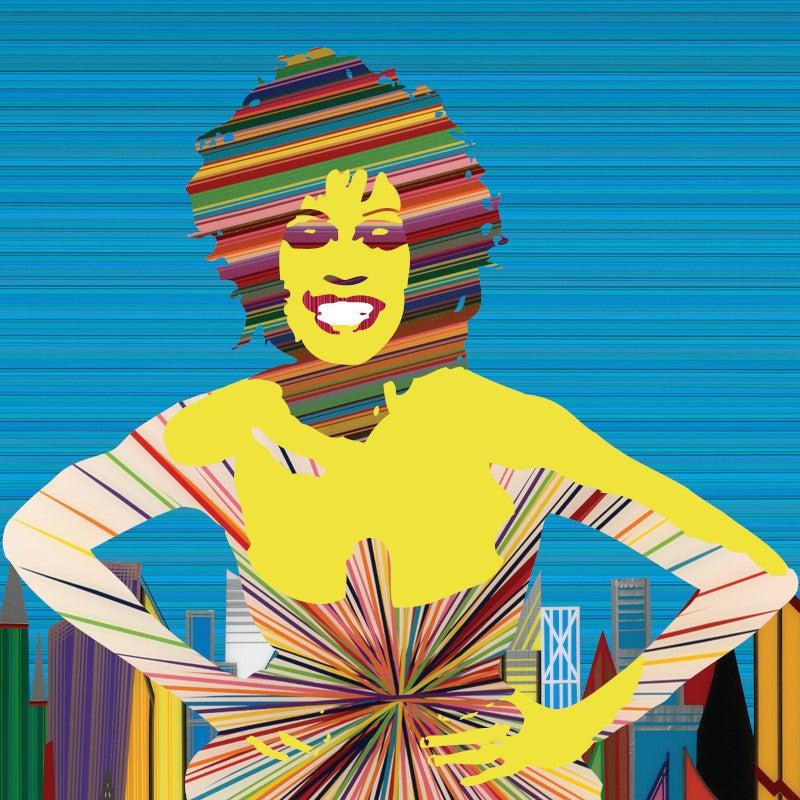 Portrait Print de Mauro Oliveira - Forever Whitney II (Edición Limitada)