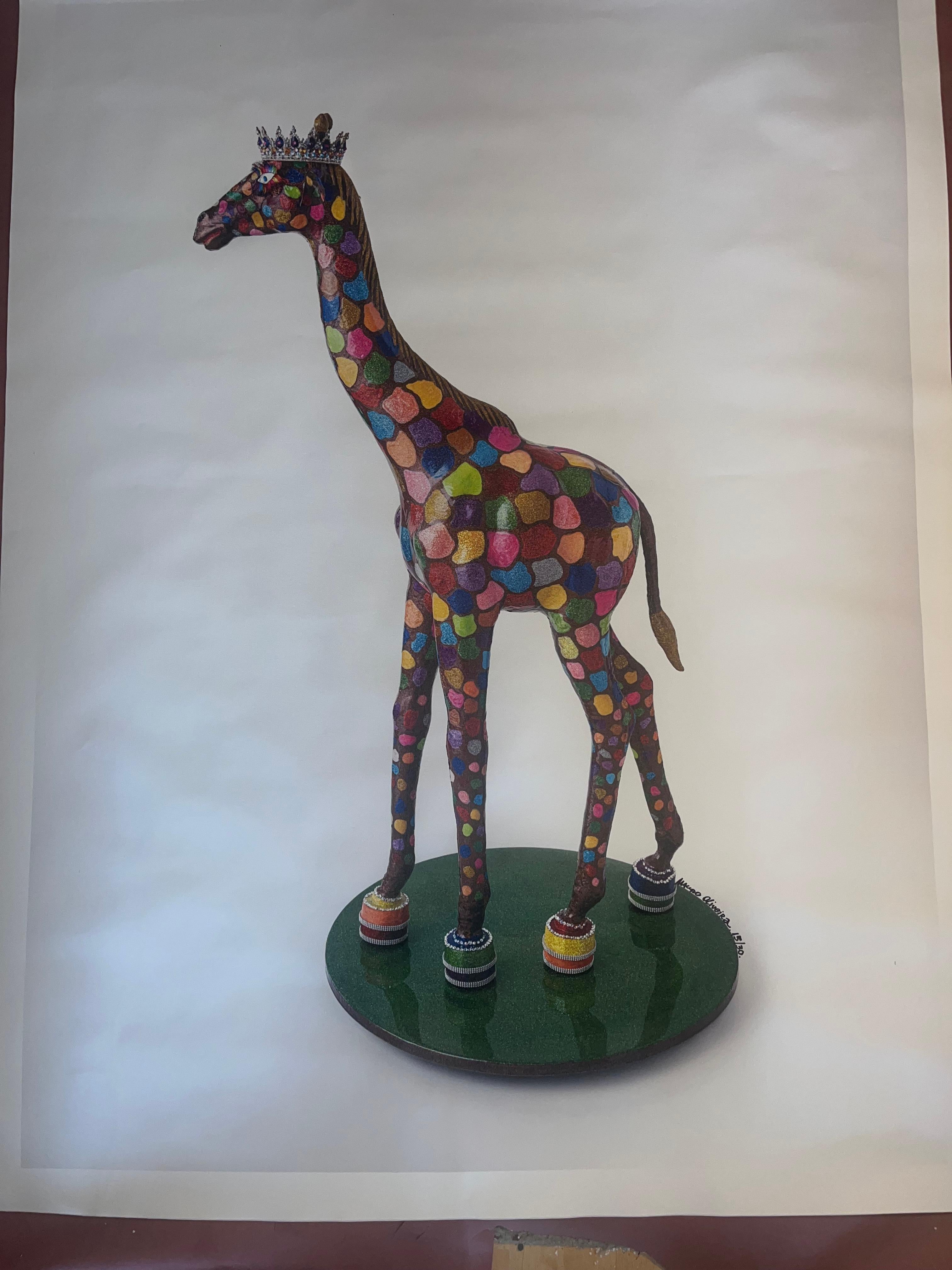 GIGI: ¡Reina Bailarina del Serengeti! (Edición Limitada A Sólo 30 Impresiones 60X45 - Lienzo) en venta 3