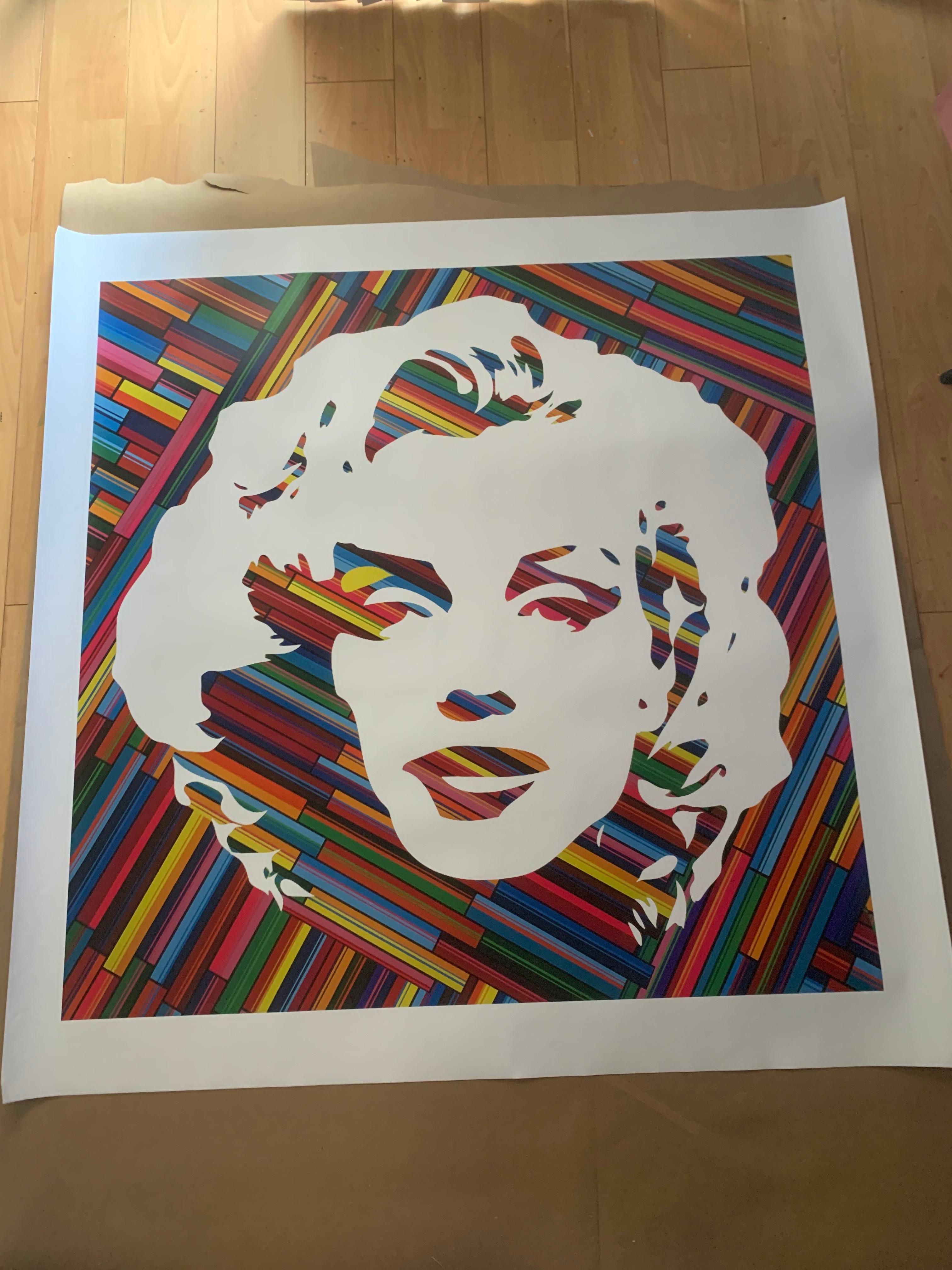               **ANNUAL SUPER SALE UNTIL APRIL 15TH ONLY**
*This Price Won't Be Repeated Again This Year-Take Advantage Of It*

Celebrating the one and only Marilyn Monroe by this original series by Mauro Oliveira. 

Limited edition of 30 museum