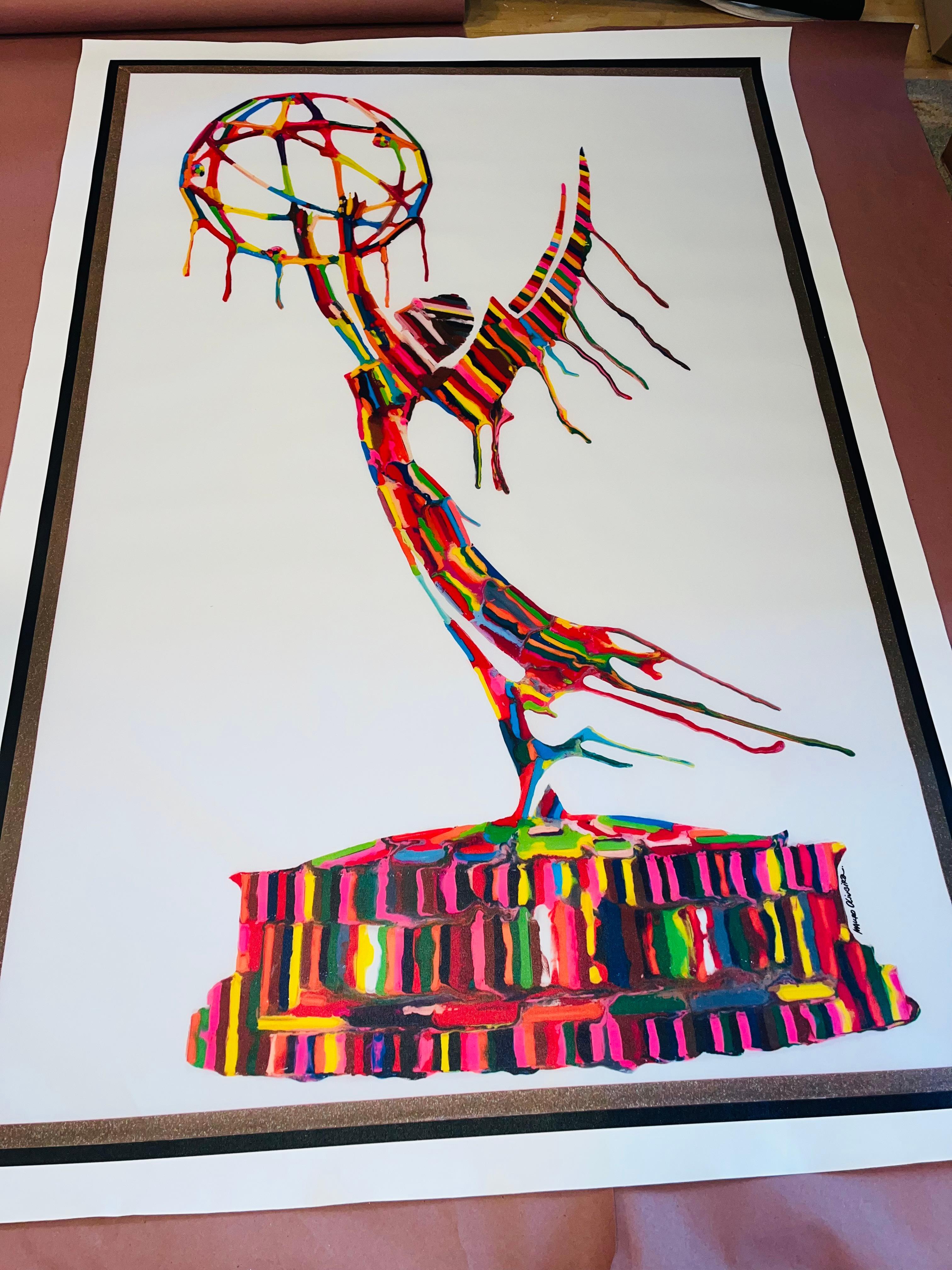 Melted Emmy III (Limited Edition Of Only 30 Prints) For Sale 2