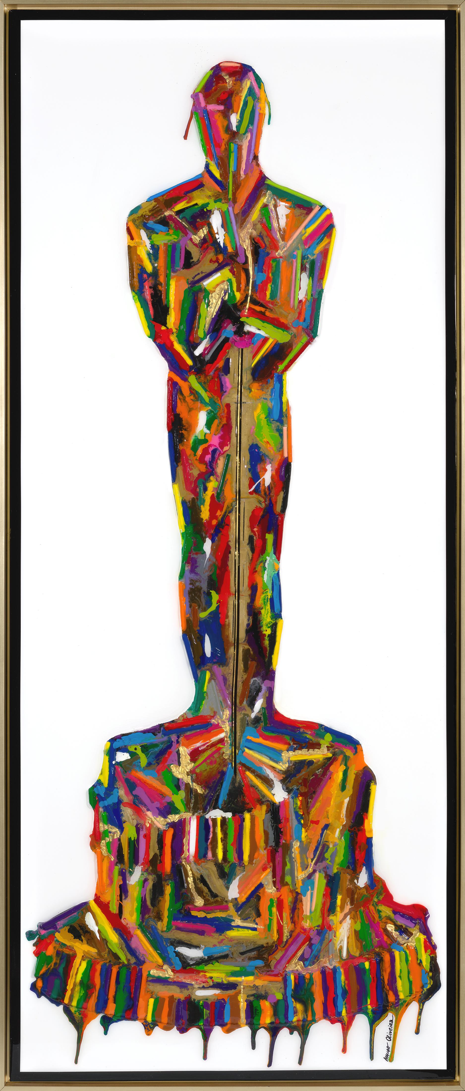 Mauro Oliveira Figurative Print - Melted Oscar II (Limited Edition Of Only 30 Prints)