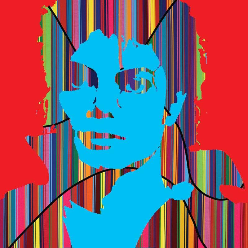 Mauro Oliveira Portrait Print - MJ: Super Pop III (Limited Edition Print)