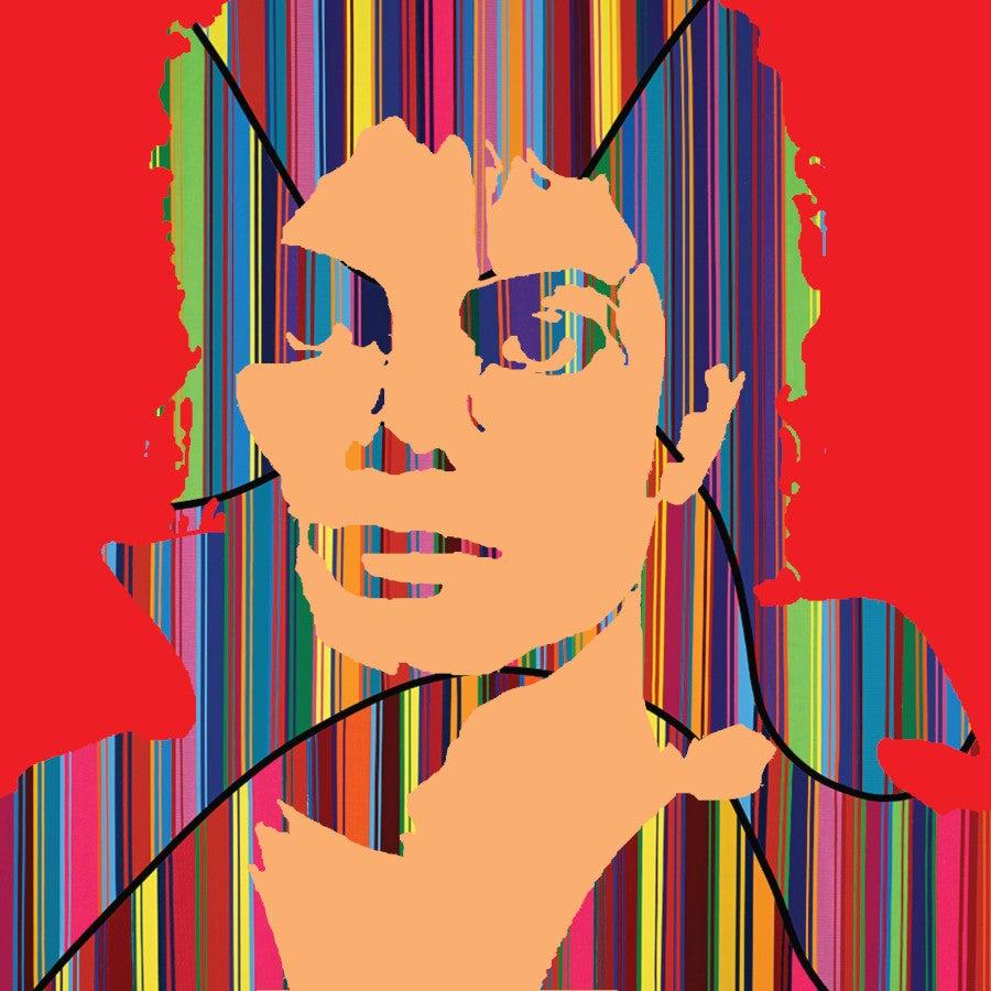 Mauro Oliveira Portrait Print - MJ: Super Pop IV (Limited Edition Print)