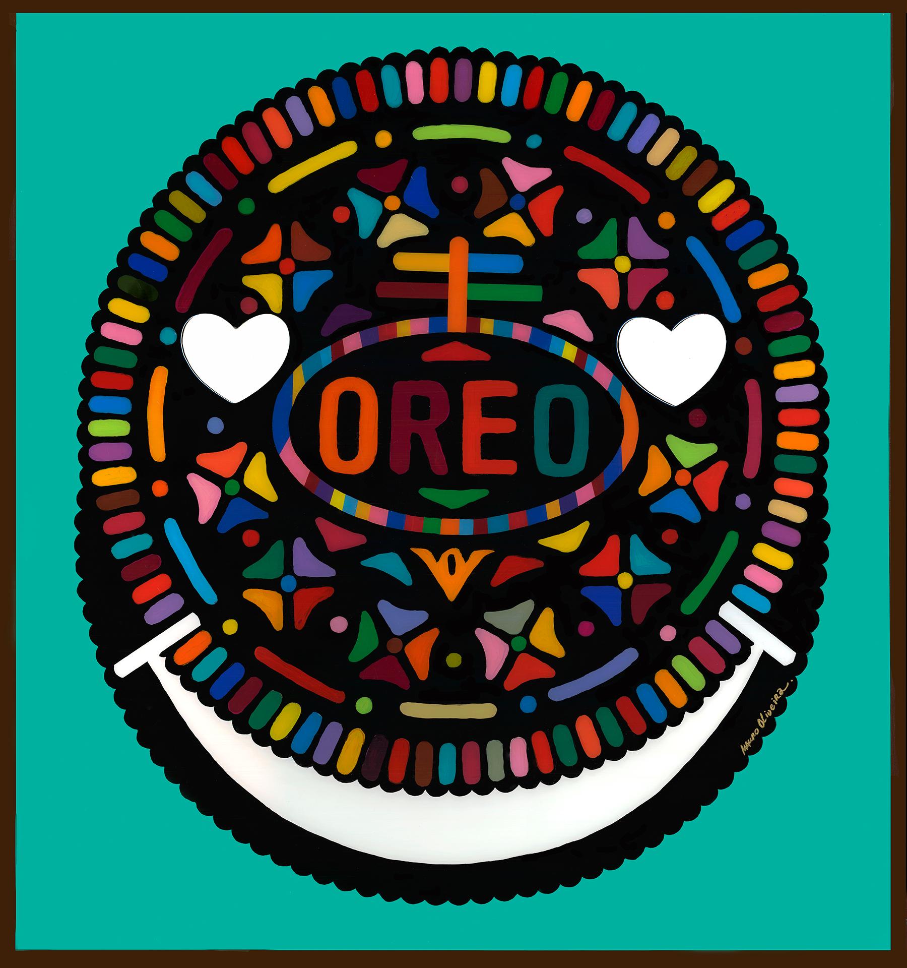 CELEBRATING OREO'S 110TH ANNIVERSARY W/ 'THE OREO HAPPY HOUR I'(Limited Edition) - Print by Mauro Oliveira