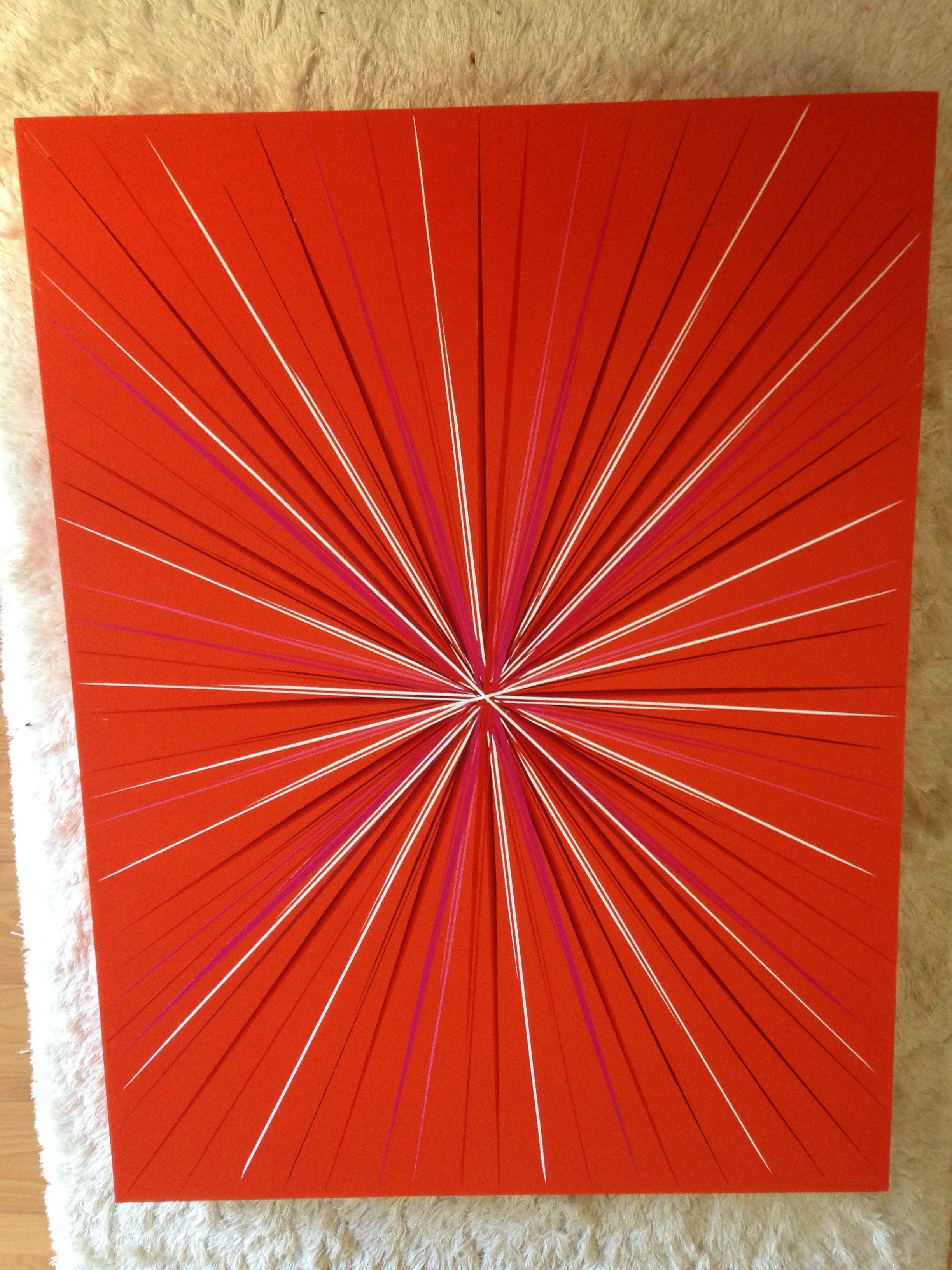 Galaxy rose (impression en édition limitée) - Rose Abstract Print par Mauro Oliveira
