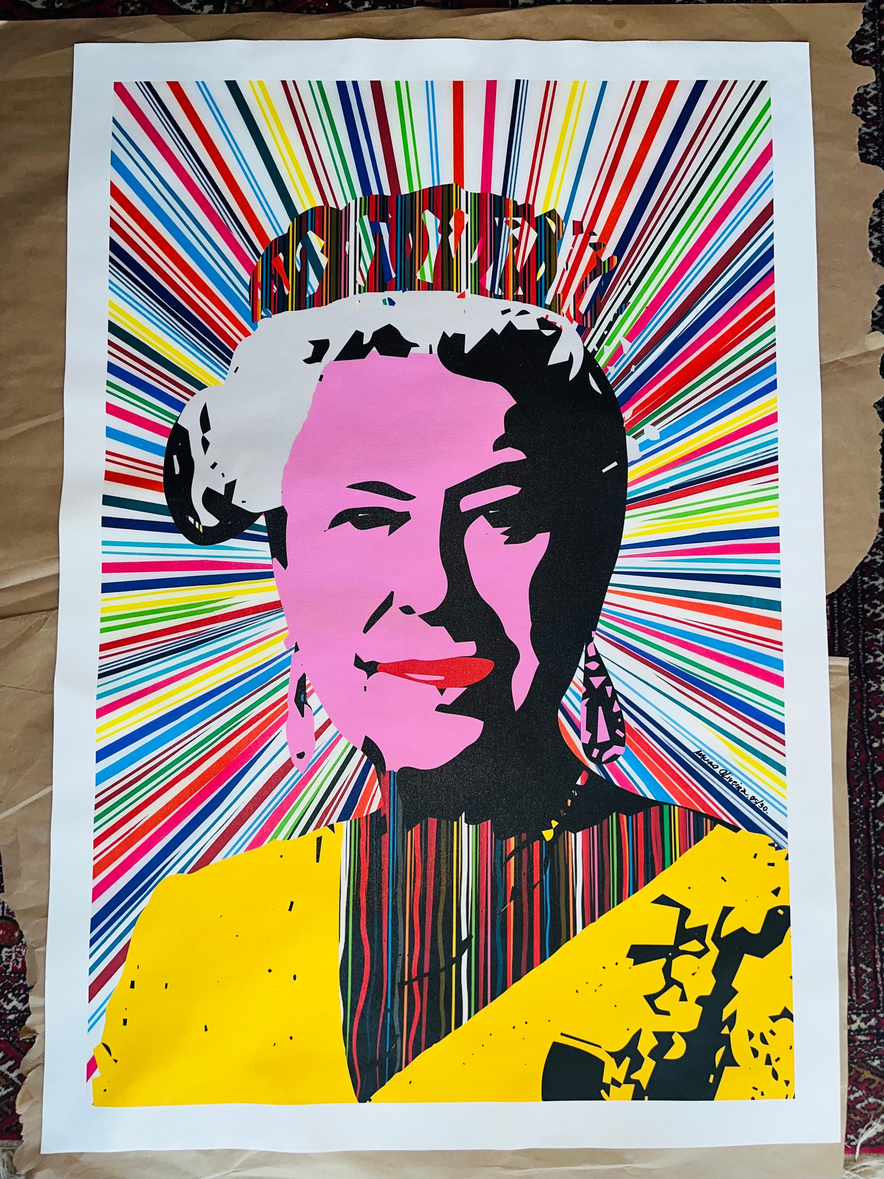 QUEEN OF QUEENS: A TRIBUTE TO ELIZABETH II (Limited Edition Of Only 30 Prints) For Sale 4