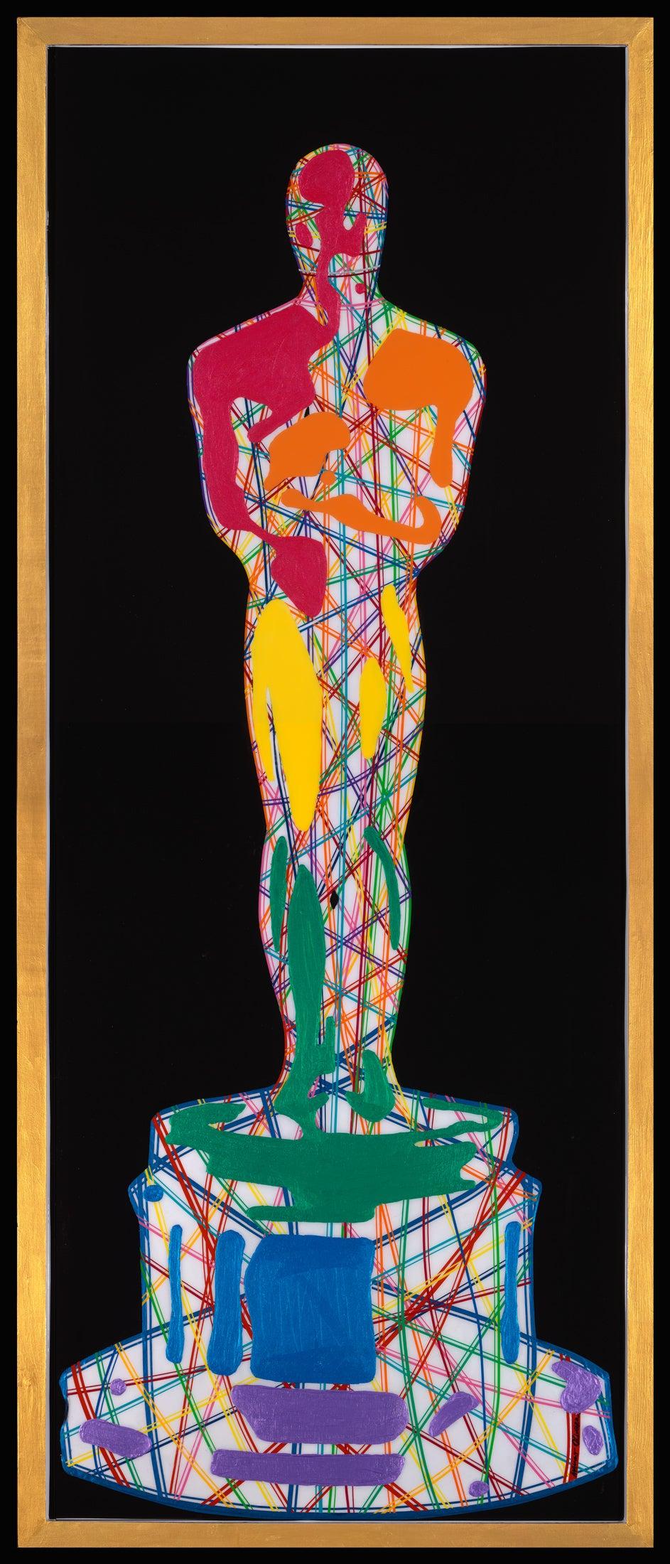 Mauro Oliveira Portrait Print - Rainbow Oscar I (Limited Edition Print)