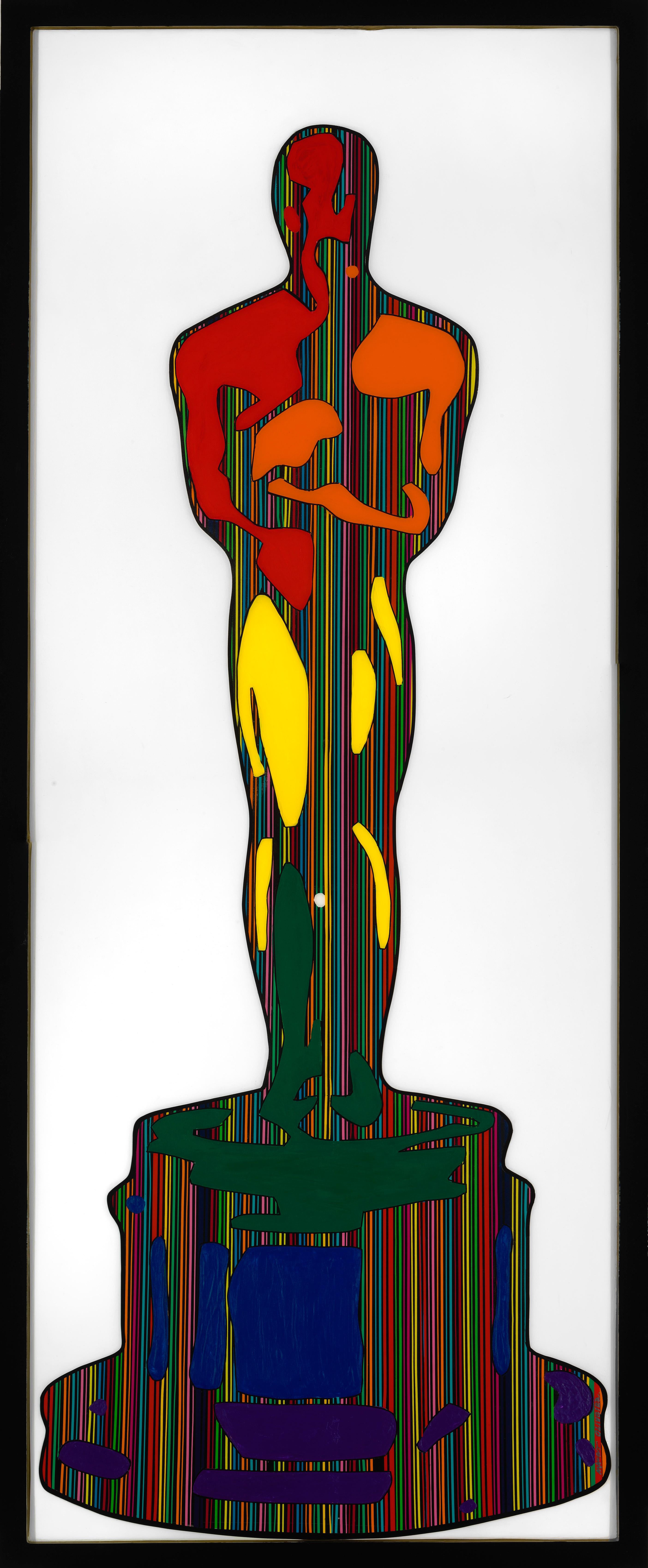 Mauro Oliveira Figurative Print - Rainbow Oscar II (Limited Edition Print)