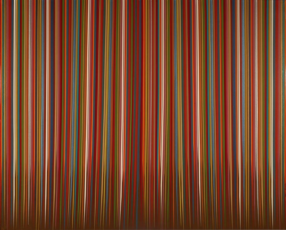 Mauro Oliveira Abstract Print - Rainbow Rain II (Limited Edition Print)