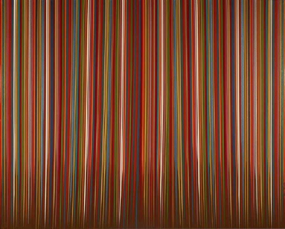 Mauro Oliveira Abstract Print - Rainbow Rain II (Limited Edition Print)