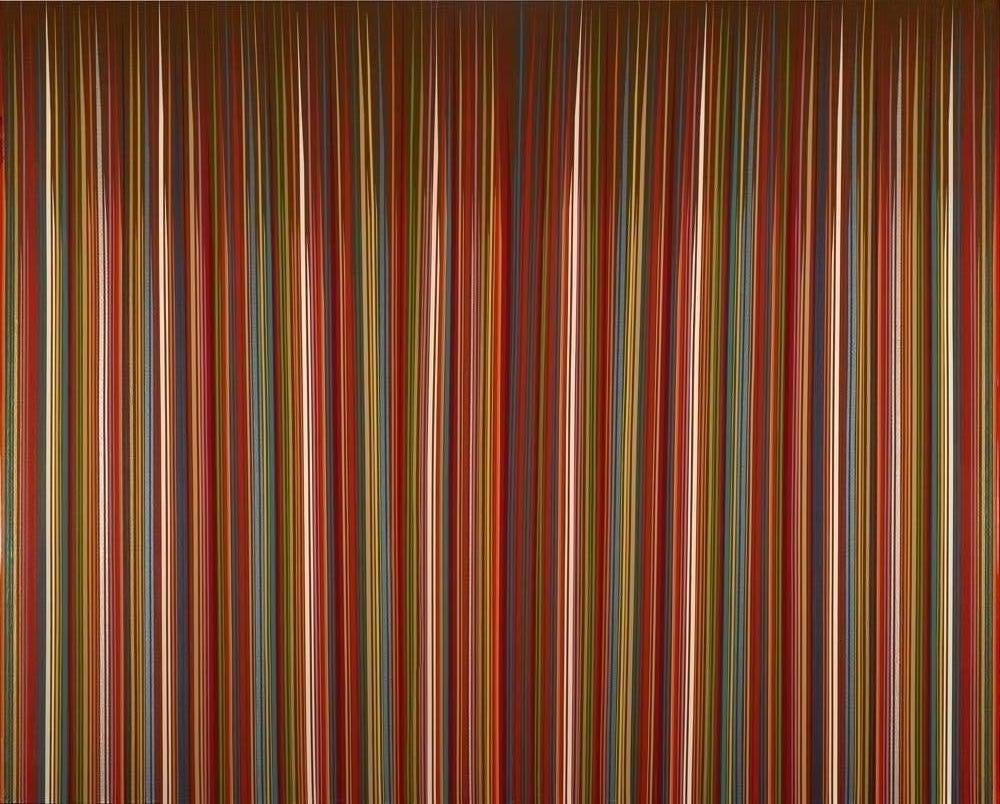 Mauro Oliveira Abstract Print - Rainbow Rain III (Limited Edition Print)