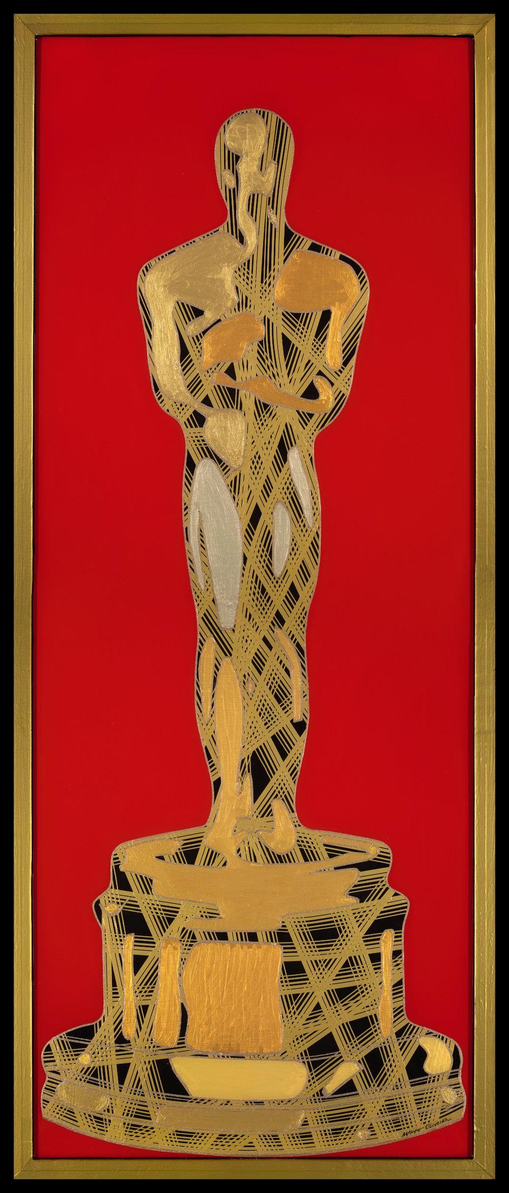 Mauro Oliveira Portrait Print - Red Carpet Oscar (Limited Edition Print)