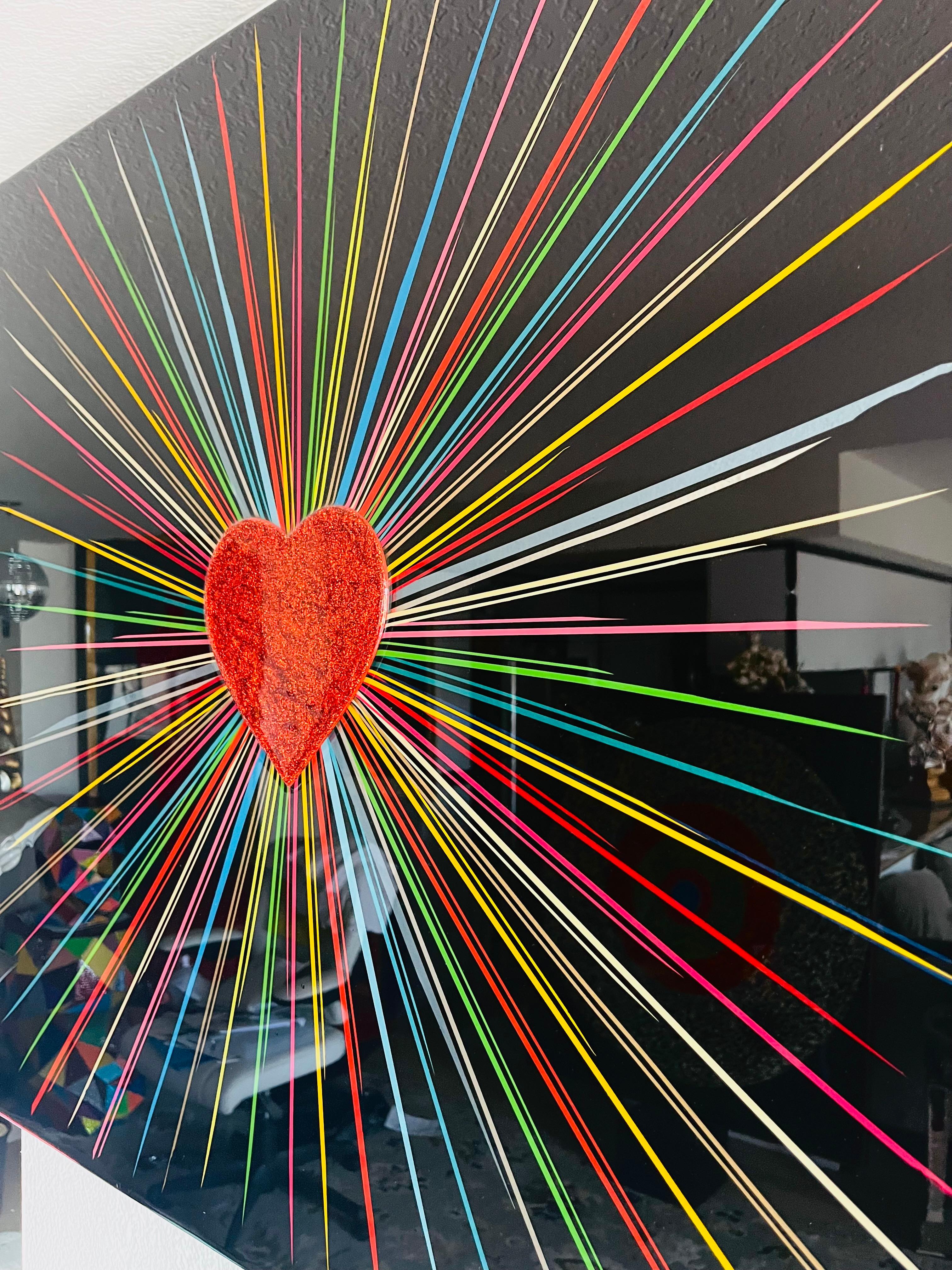 Sacred Heart (Limited Edition Print Of Only 30 Prints) For Sale 2