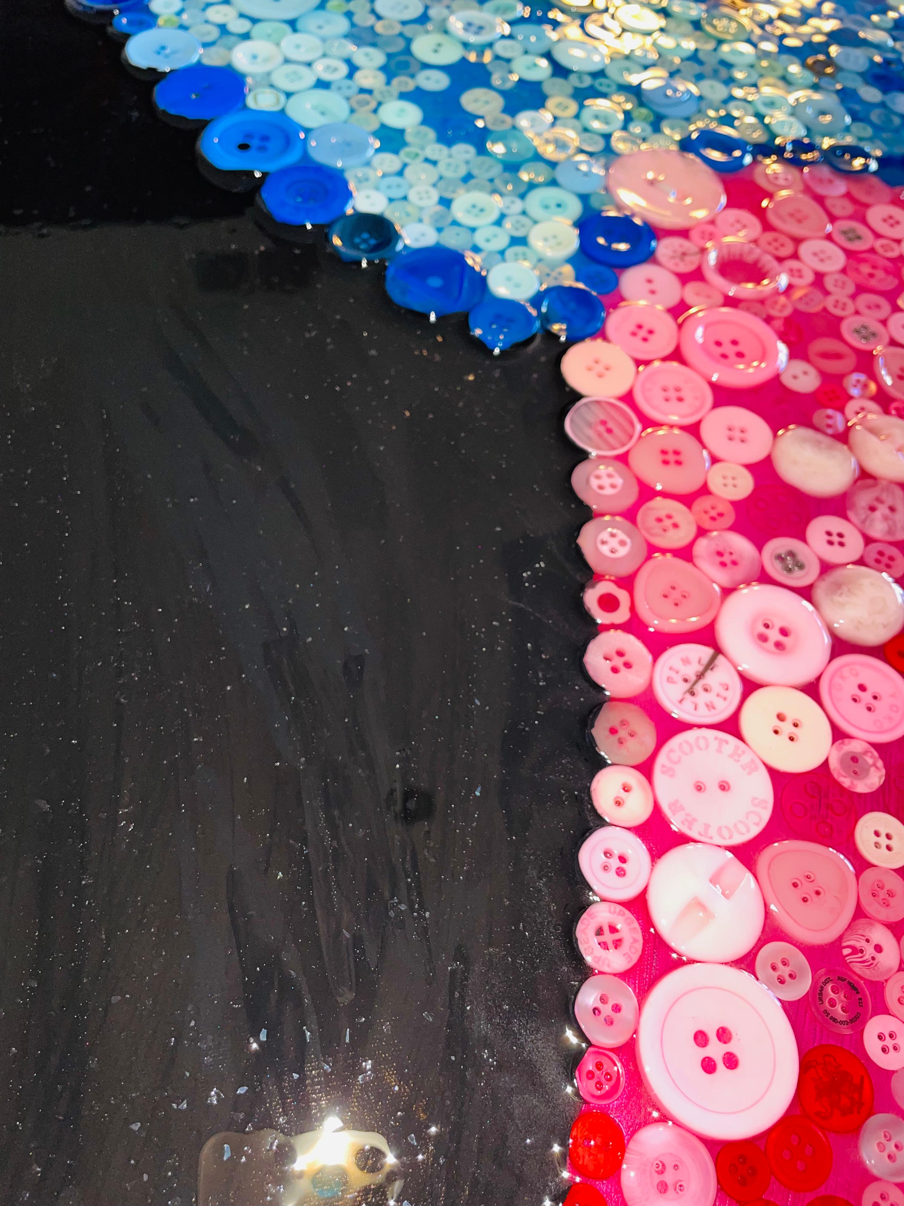 STITCHED TOGETHER LOVE (Limited Edition Of Only 30 40X40 Prints On Canvas) For Sale 15