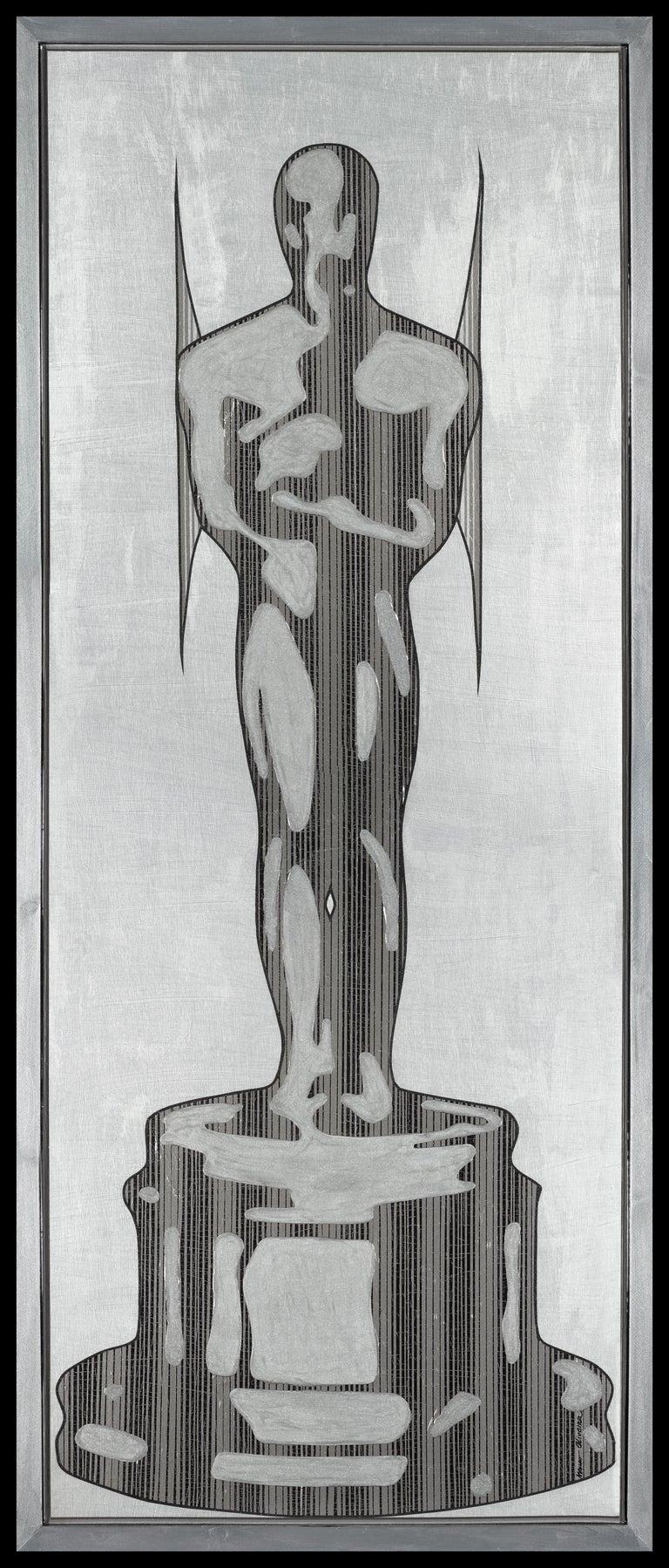 Mauro Oliveira Portrait Print – Super Silver Oscar (Druck inimitierter Auflage)