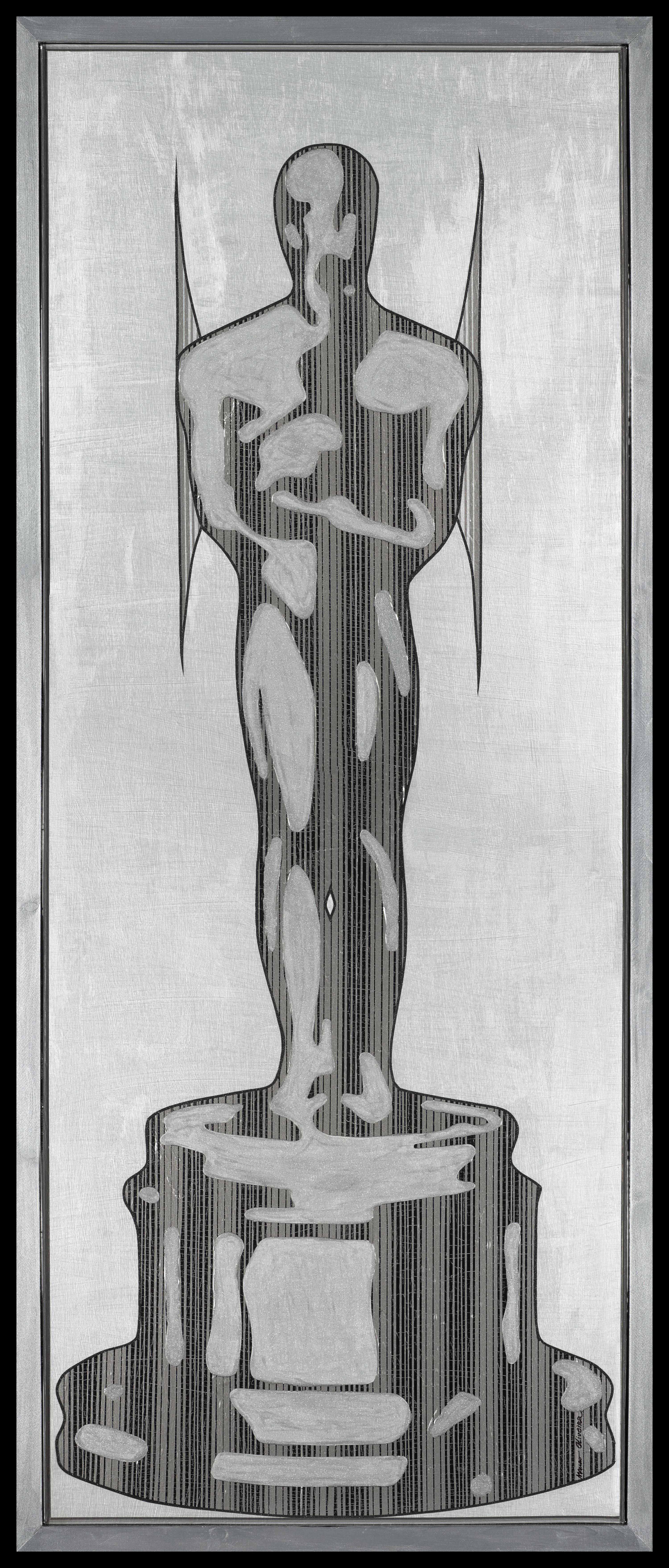 Mauro Oliveira Figurative Print - Super Silver Oscar (Limited Edition Print)