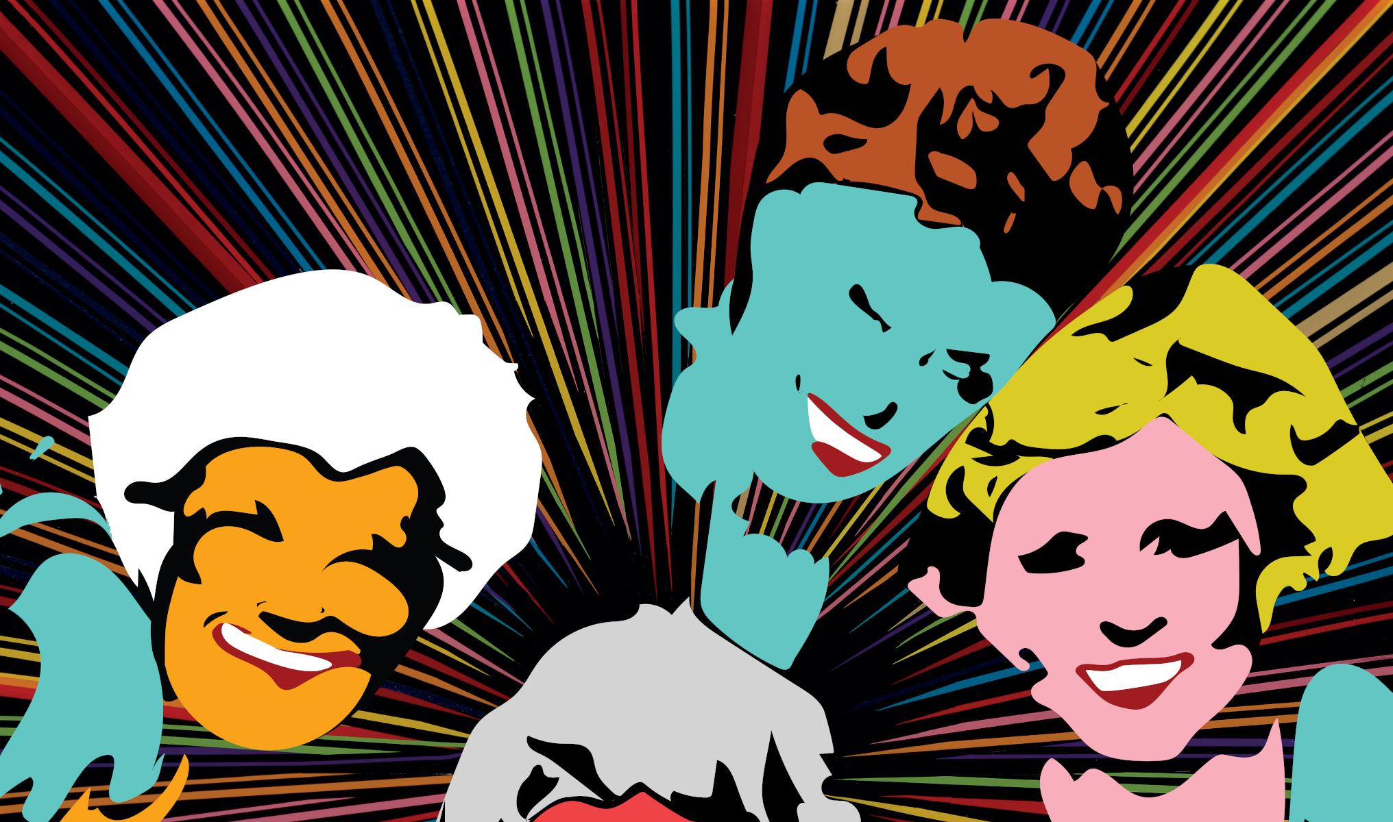              **ANNUAL SUPER SALE UNTIL JUNE 15TH ONLY**
*This Price Won't Be Repeated Again This Year - Take Advantage Of It*

Celebrating the beloved GOLDEN GIRLS on this pop art that only Oliveira can make and think of.

**IMPORTANT: This is a
