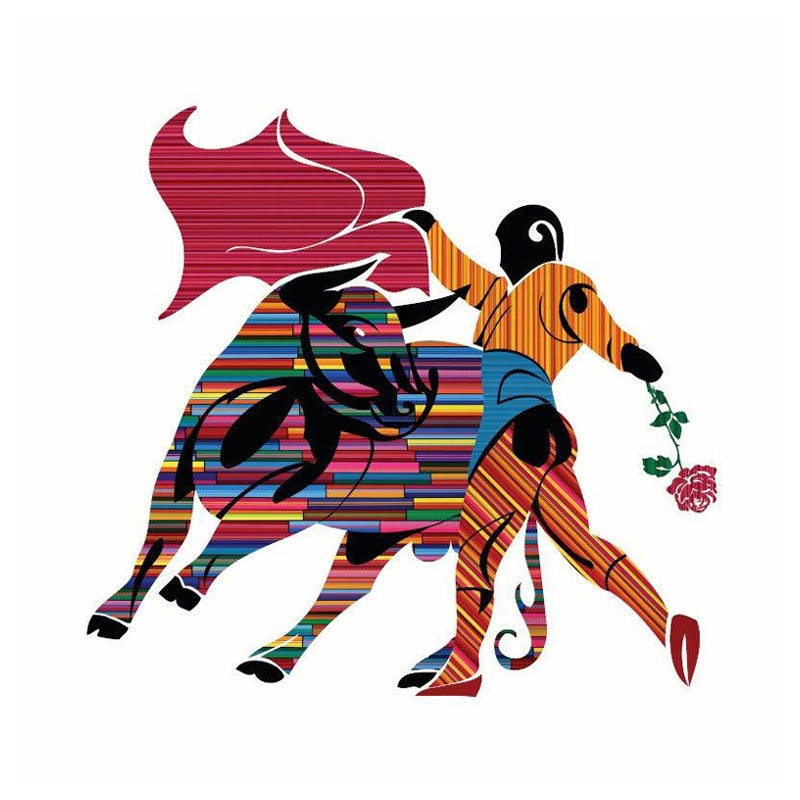 Figurative Print de Mauro Oliveira - El baile II (Edición limitada)