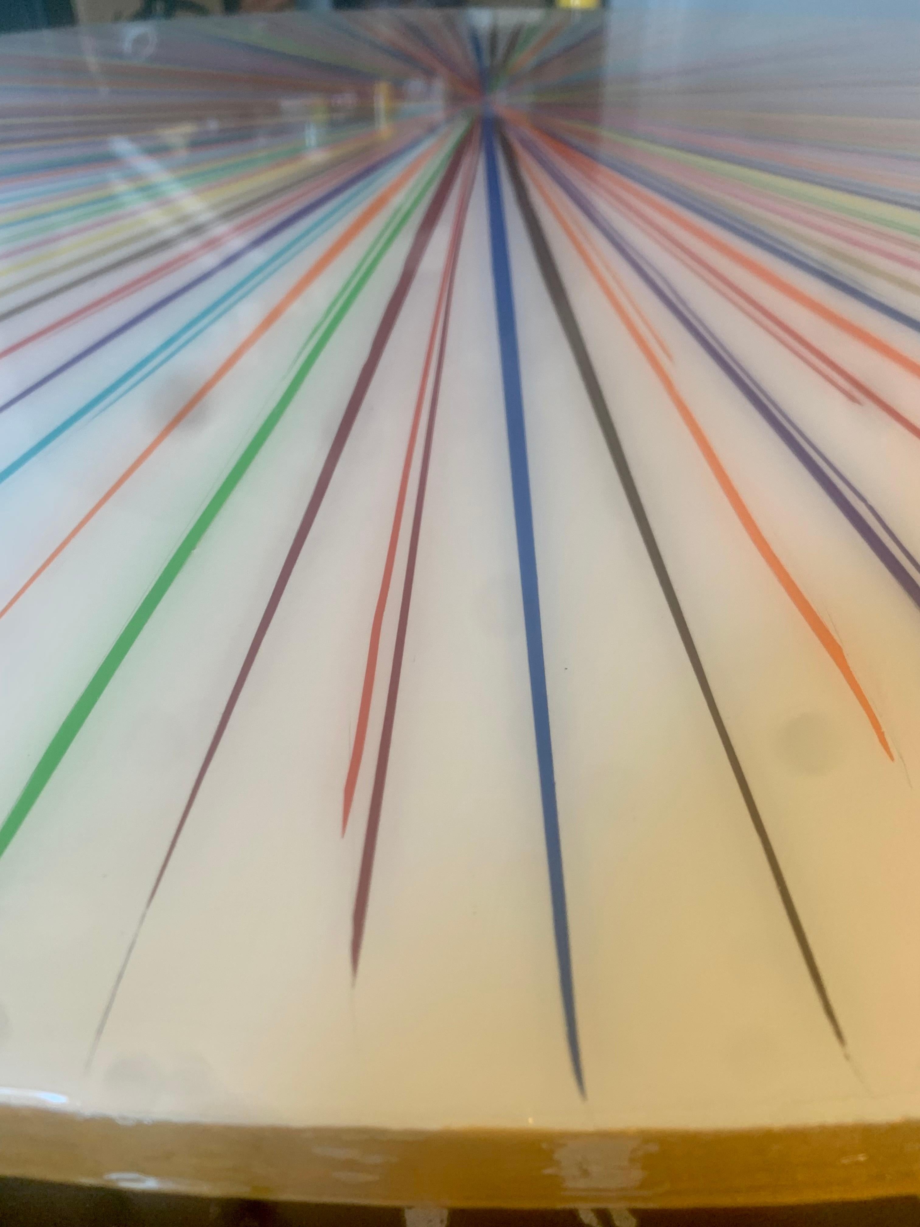 IL CIRCOLO DEL LATTE (Edizione limitata di sole 30 stampe) - Print Astratto di Mauro Oliveira