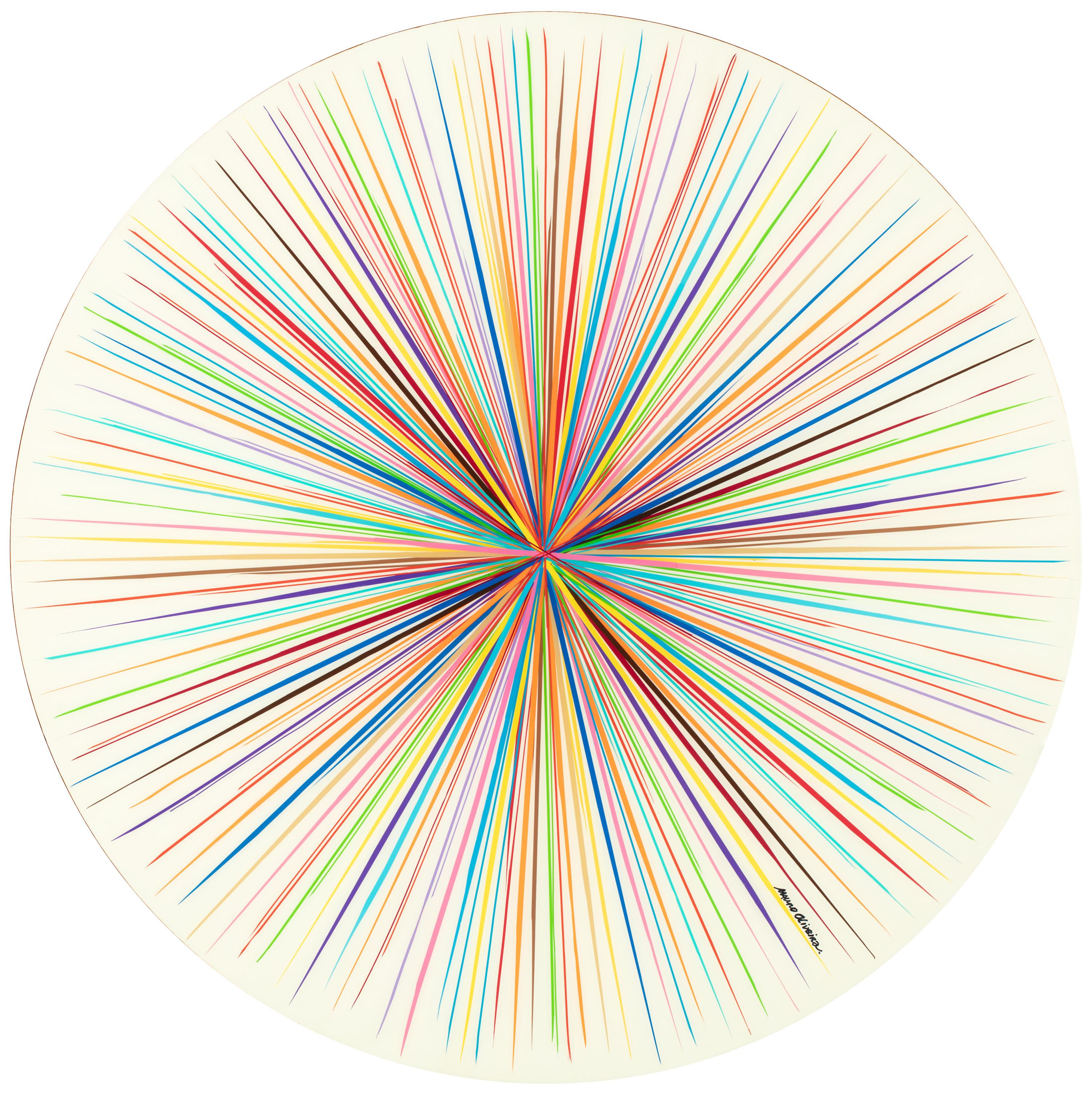 Abstract Print di Mauro Oliveira - IL CIRCOLO DEL LATTE (Edizione limitata di sole 30 stampe)