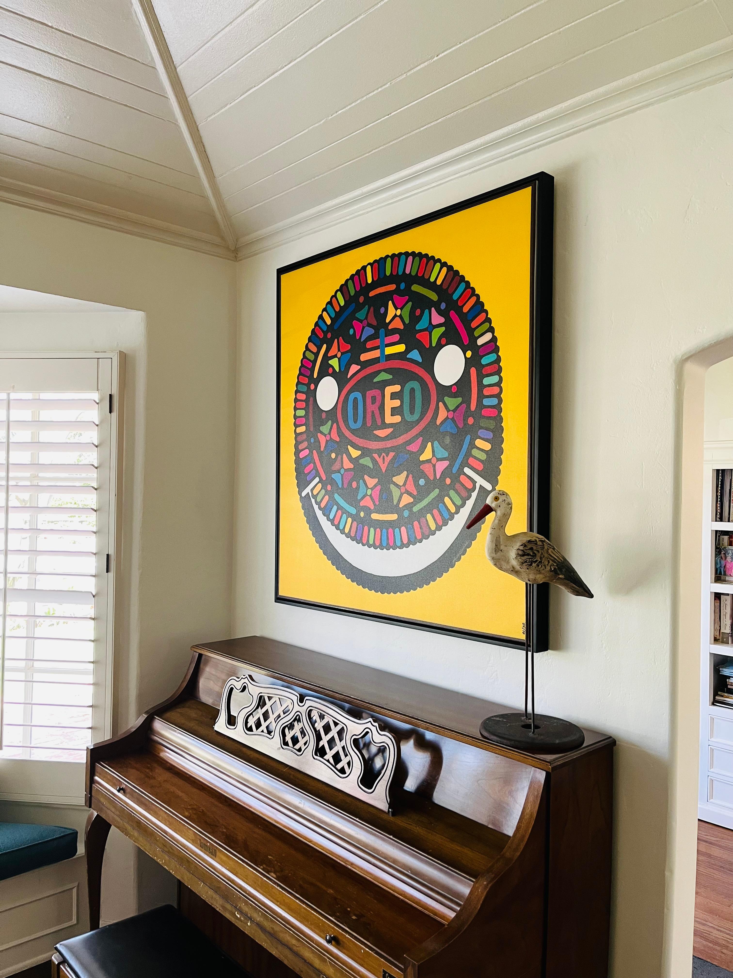 THE OREO HAPPY HOUR I (FRAMED Limited Edition of only 30 45X42 Prints On Canvas) 1