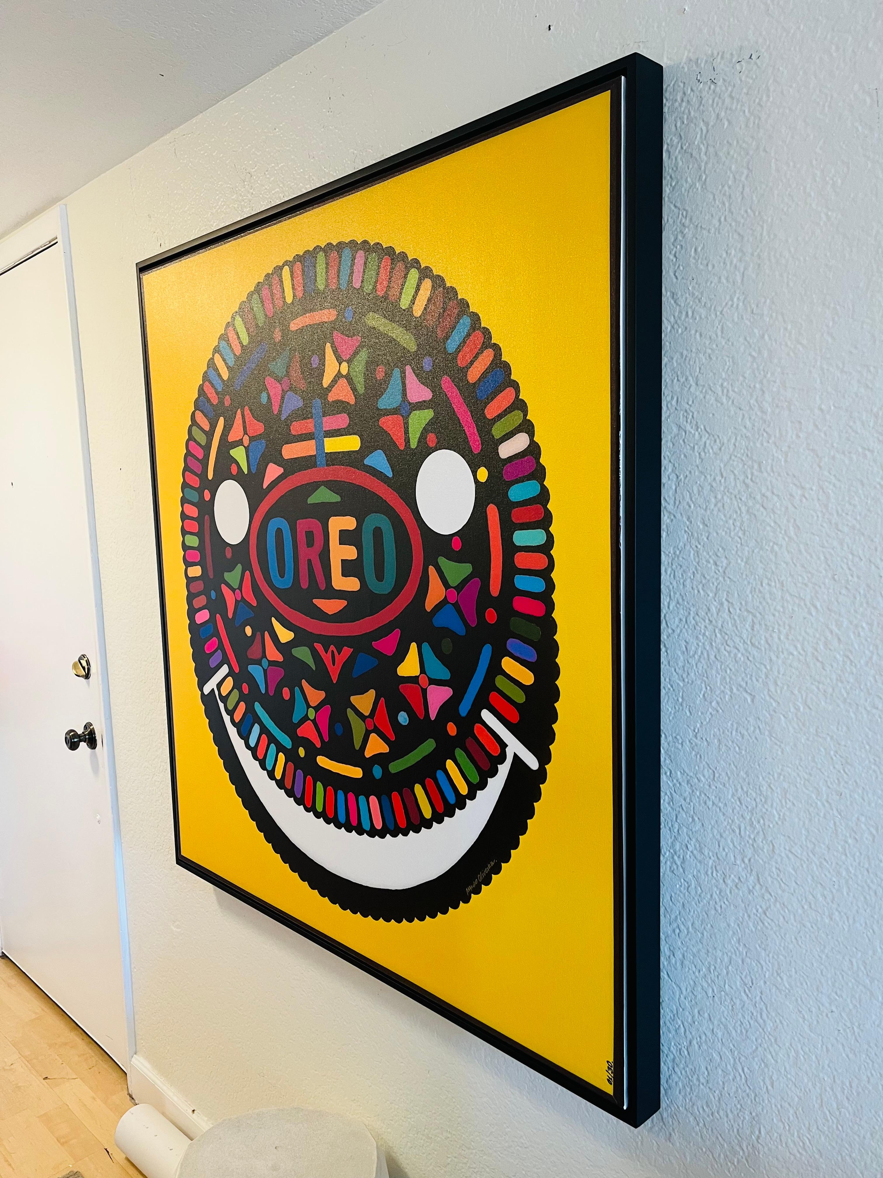 THE OREO HAPPY HOUR I (FRAMED Limited Edition of only 30 45X42 Prints On Canvas) 3