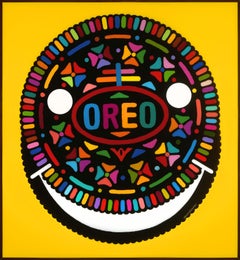 THE OREO HAPPY HOUR I (FRAMED Limited Edition of only 30 45X42 Prints On Canvas)