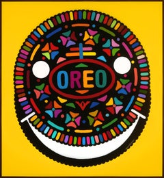 THE OREO HAPPY HOUR I (FRAMED Limited Edition of only 30 45X42 Prints On Canvas)