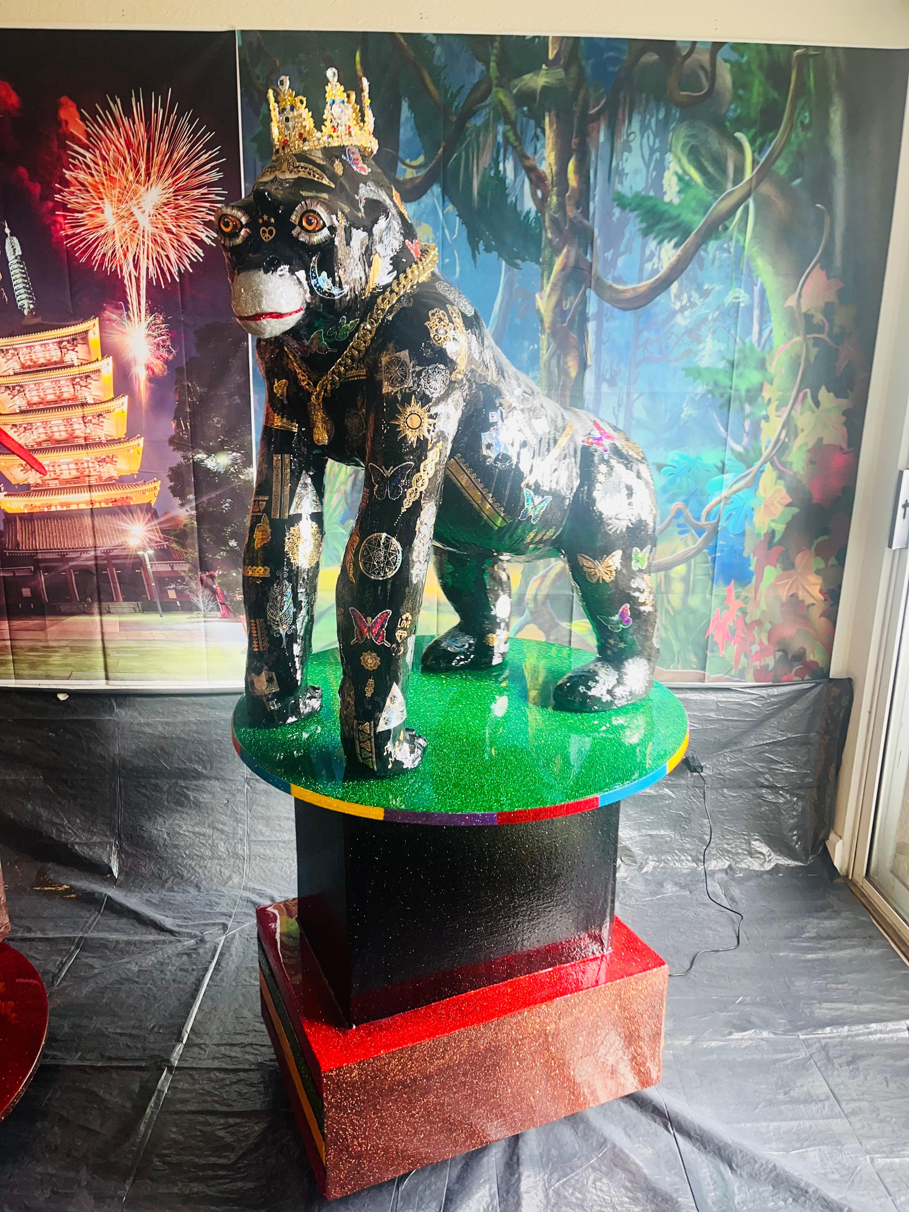               **ANNUAL SUPER SALE UNTIL MAY 15TH ONLY**
*This Price Won't Be Repeated Again This Year-Take Advantage Of It*

Absolutely and positively one of a kind Gorilla Sculpture masterpiece.

There will never be another one like it.

This is a